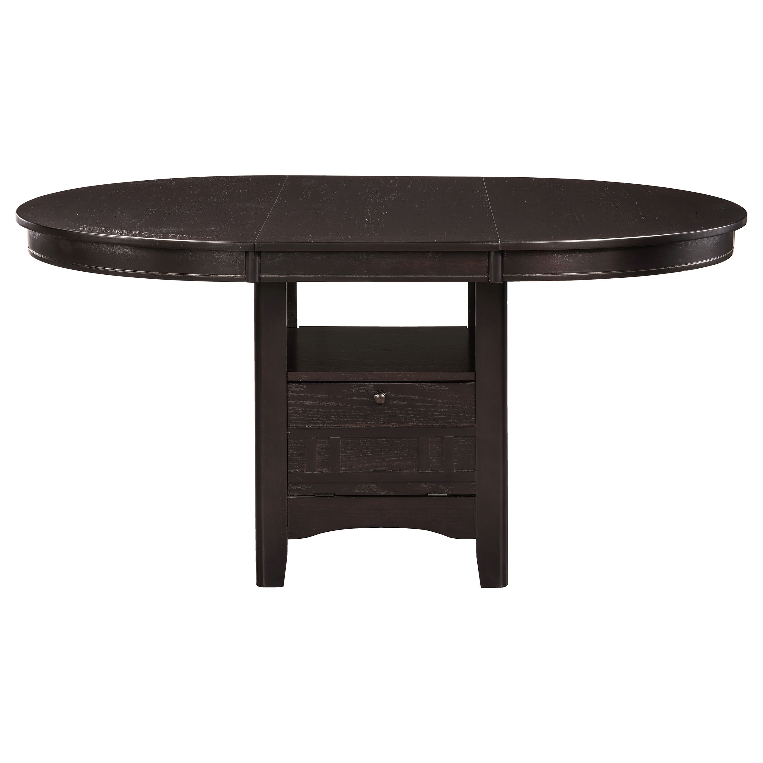 Lavon Dining Table with Storage Espresso