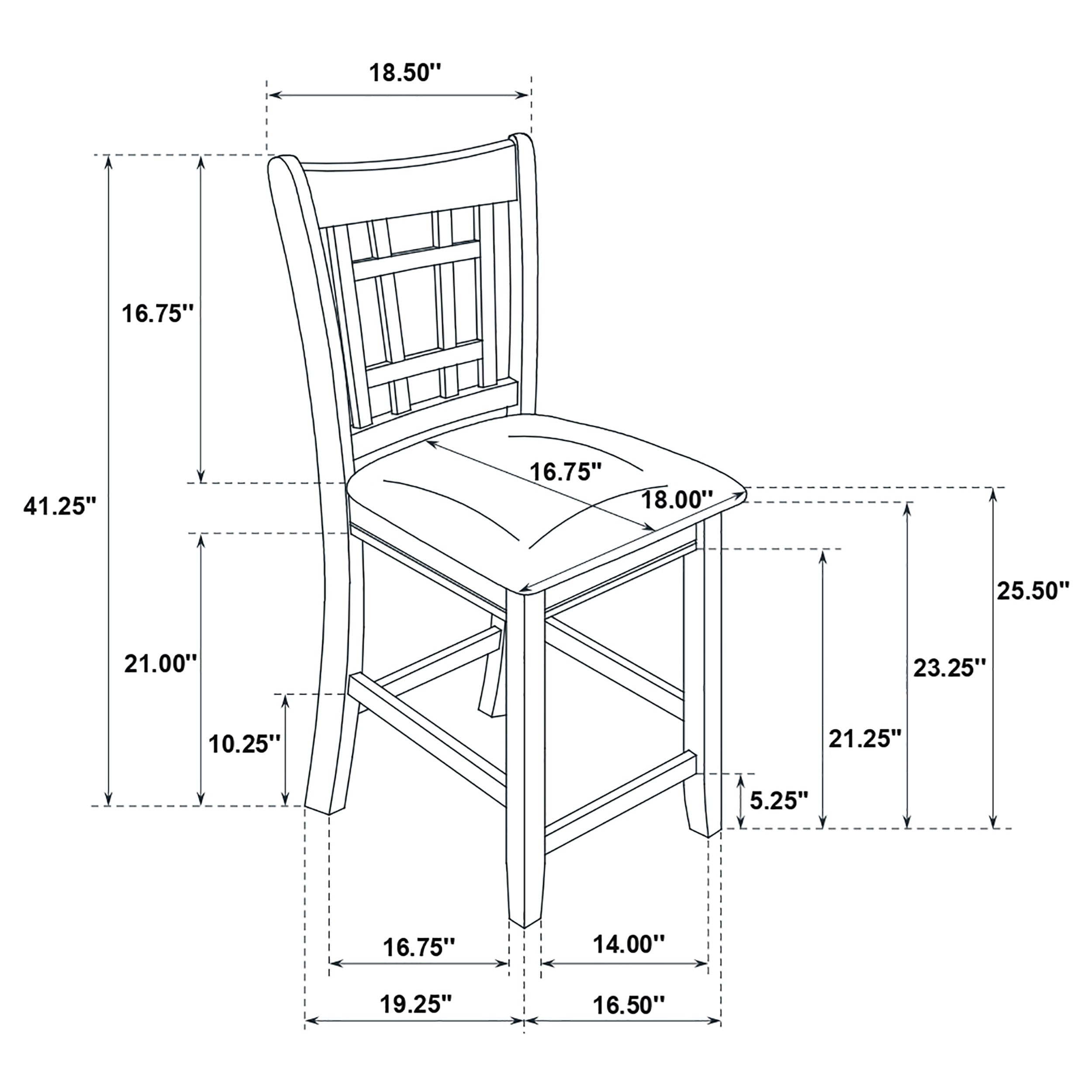 Lavon Oval Counter Height Dining Set