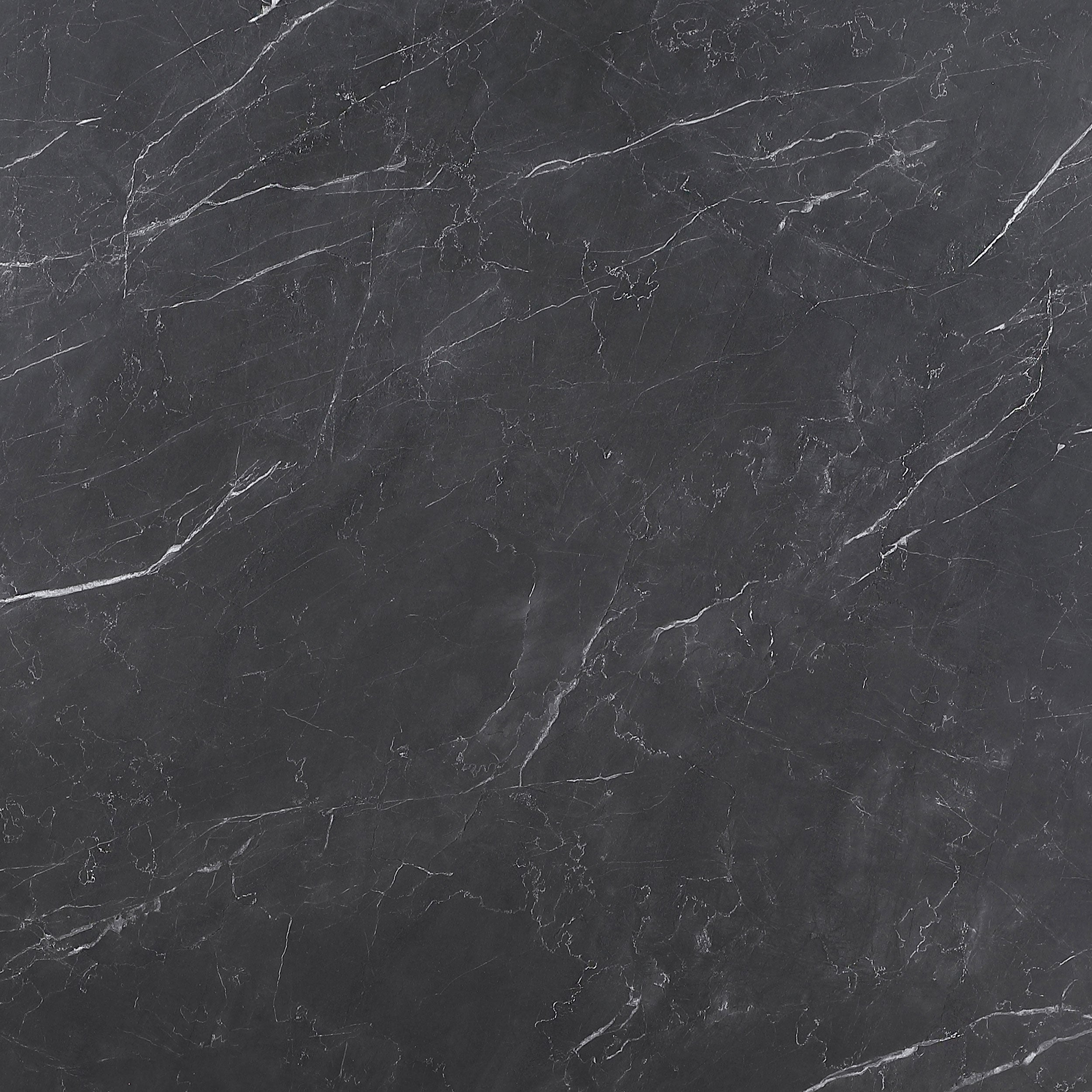 Camden  Round Faux Marble Top Dining Table Set Black