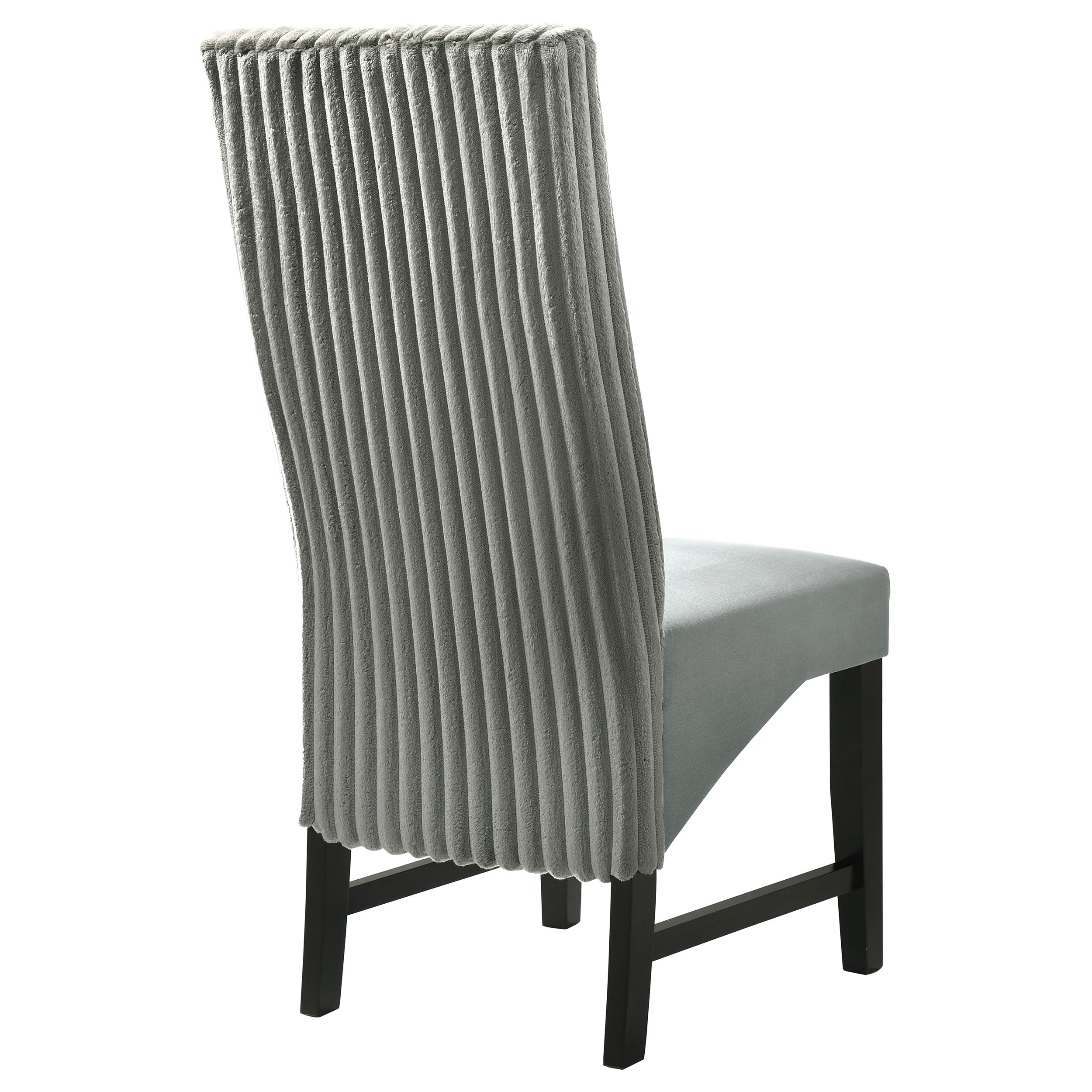 Barrand Upholstered Dining Side Chair Grey (Set of 2)