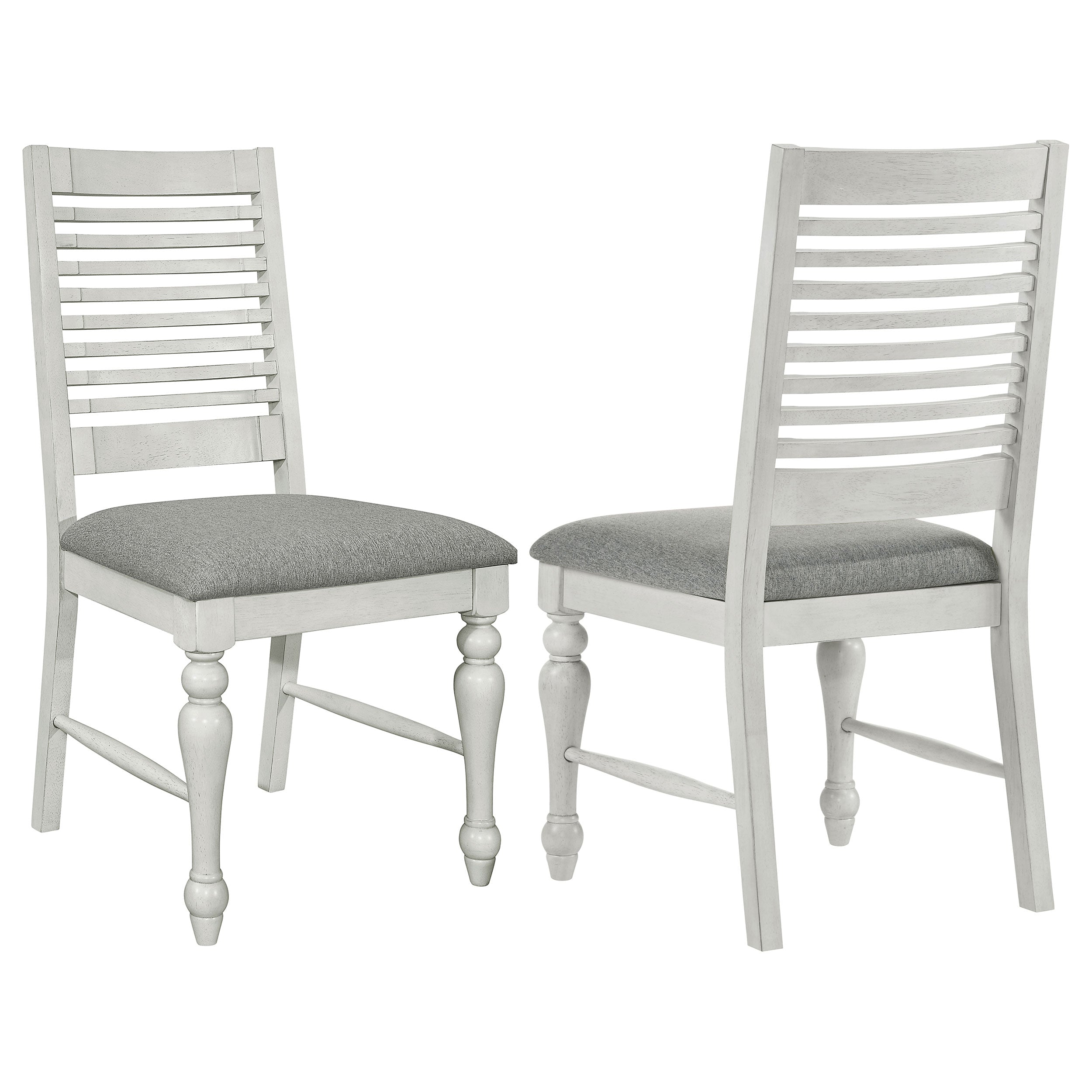 Aventine Wood Dining Side Chair Vintage White (Set of 2)