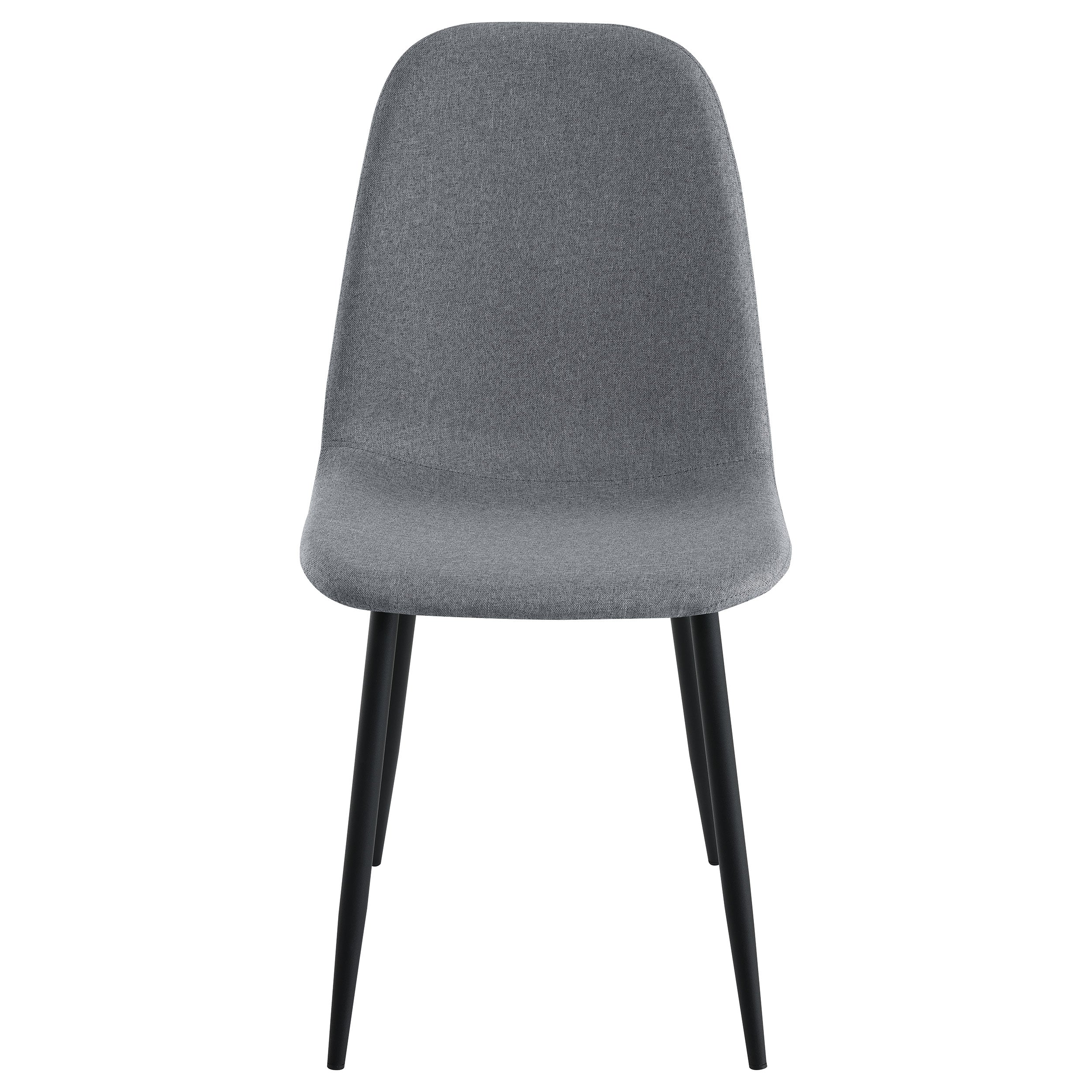 Dennison Upholstered Dining Side Chair Grey (Set of 4)