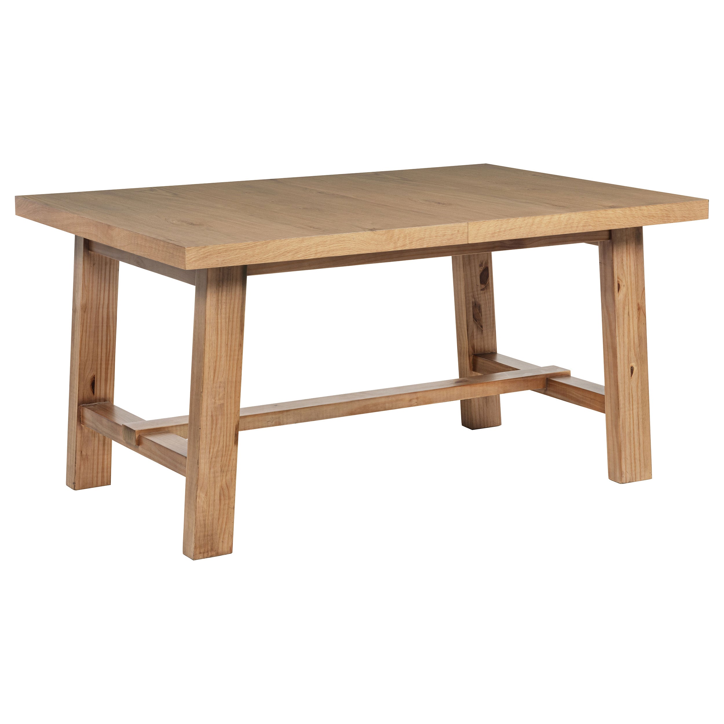 Middleton 106-inch Extension Leaf Dining Table Natural Brown