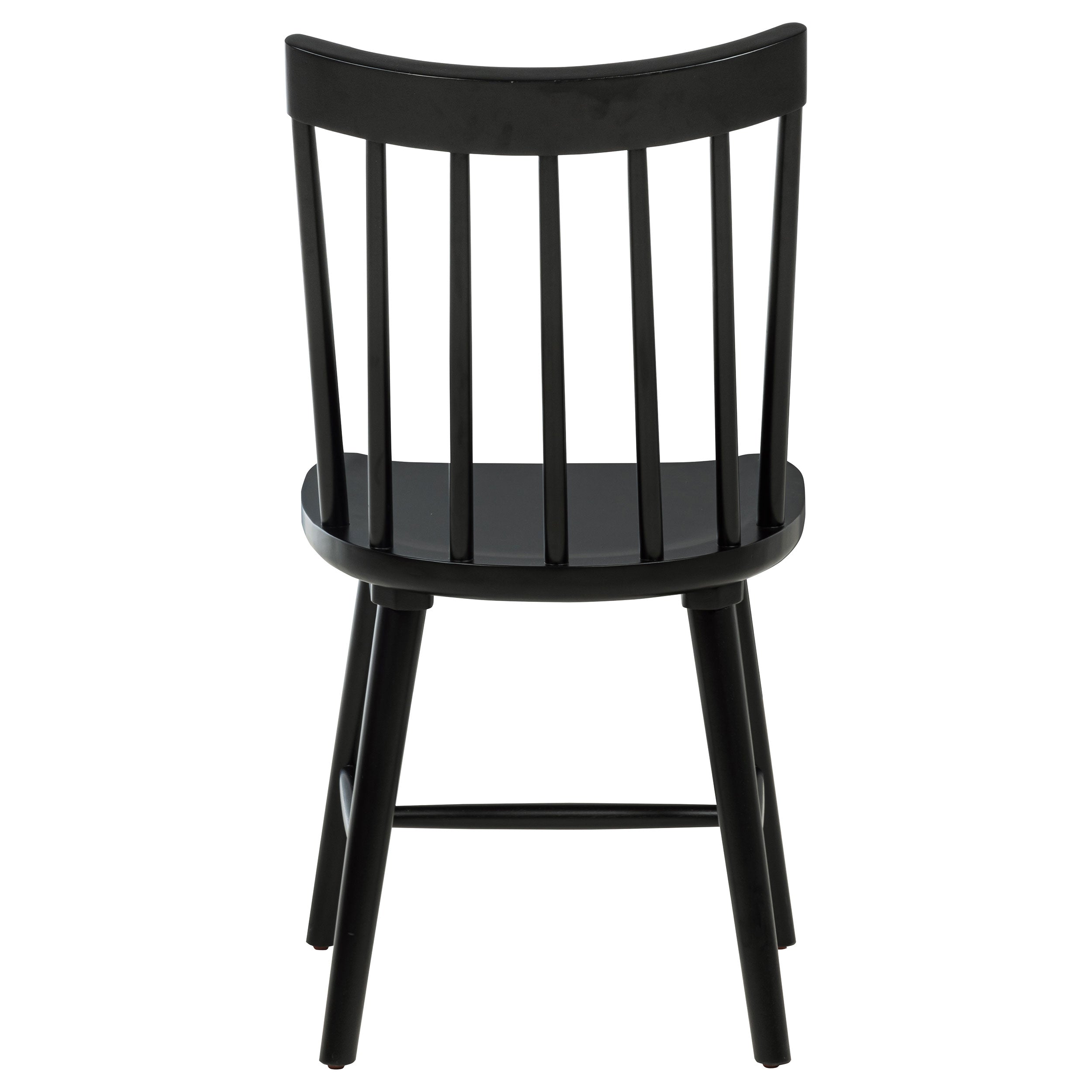 Middleton Solid Wood Dining Side Chair Black (Set of 2)