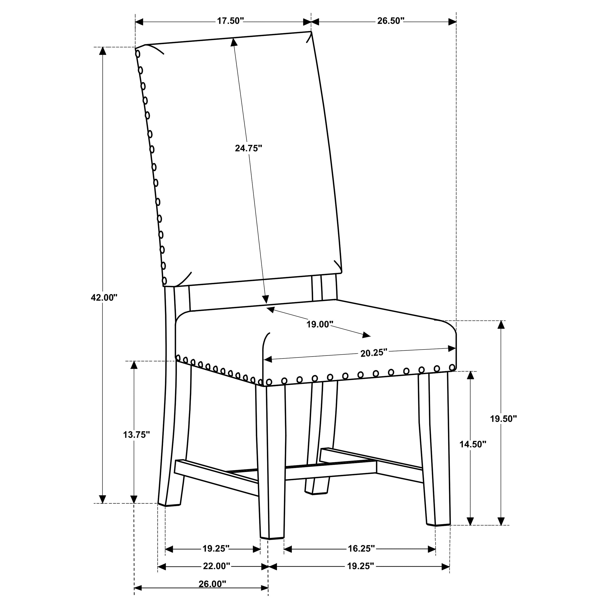 Twain Upholstered Dining Side Chair (Set of 2)