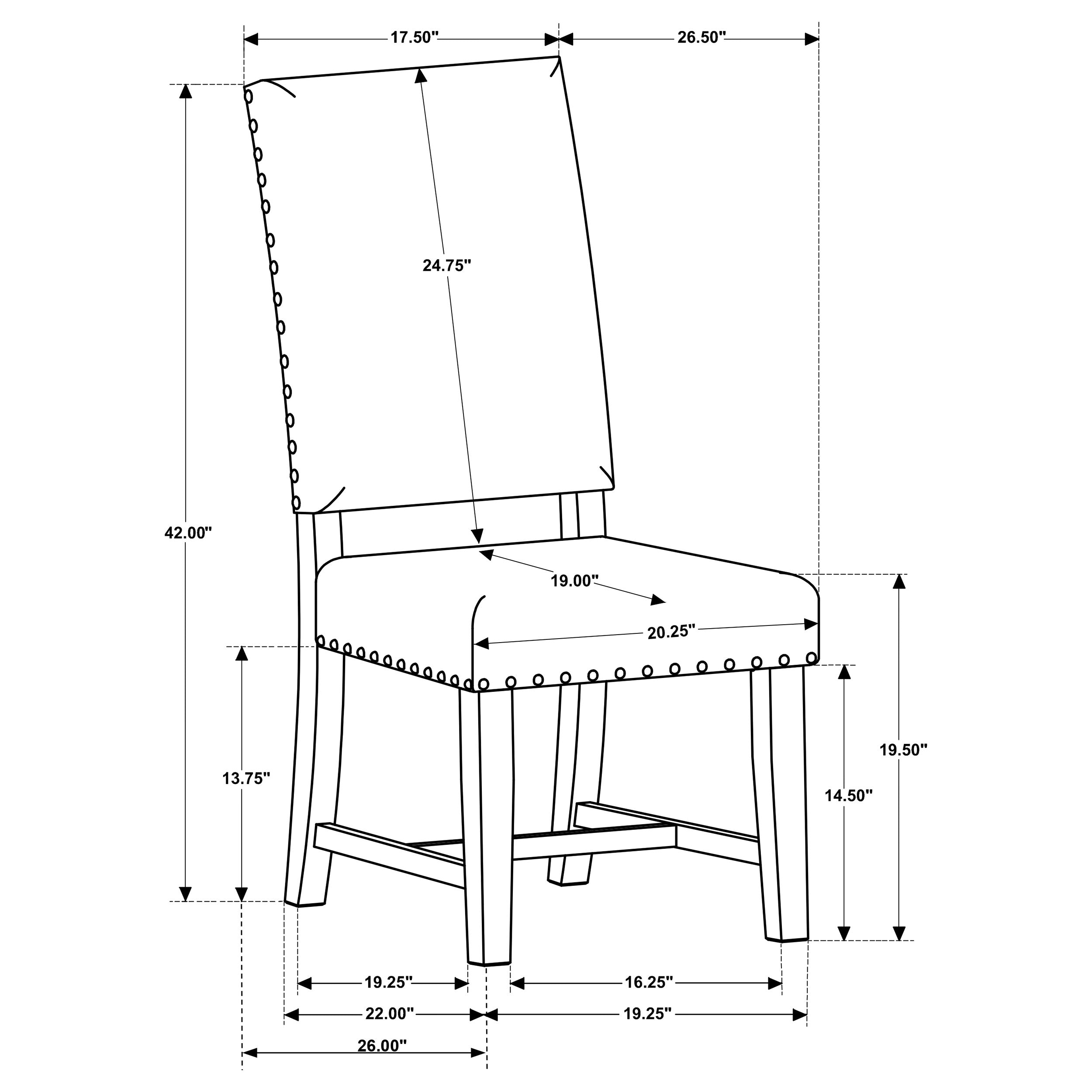 Twain Upholstered Dining Side Chair (Set of 2)