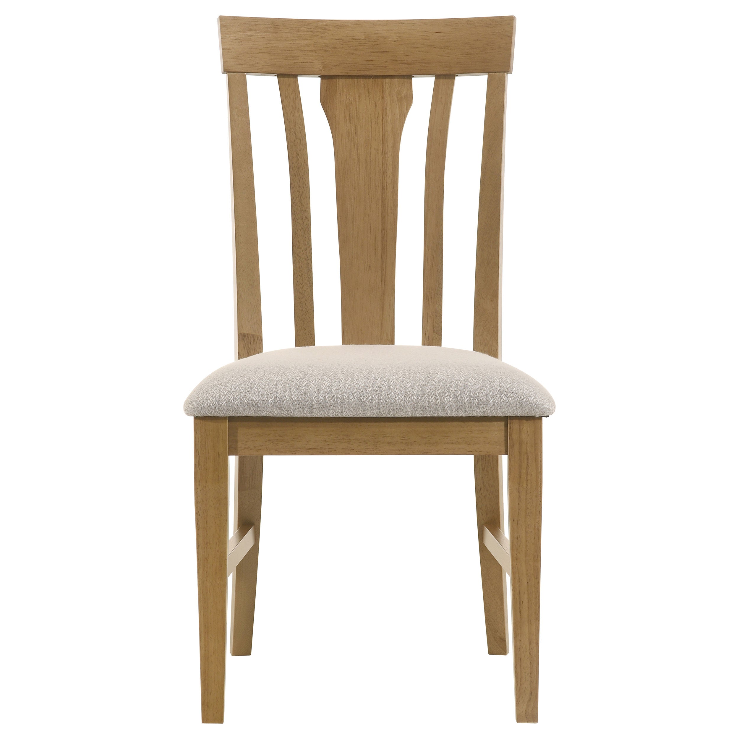 Hartville Round Dining Table Set Natural Light Brown