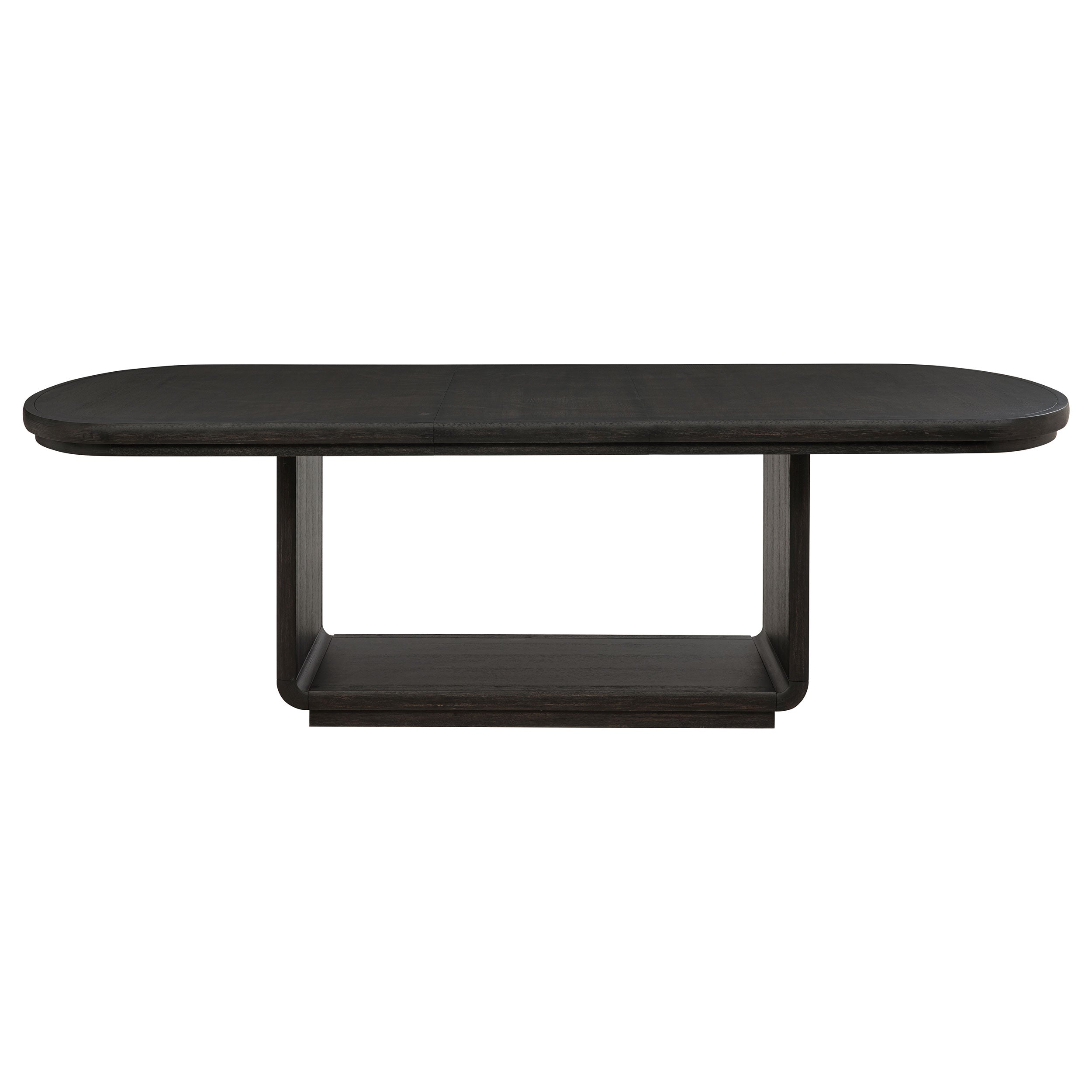 Leandro 78-inch Extension Dining Room Table Burnished Black