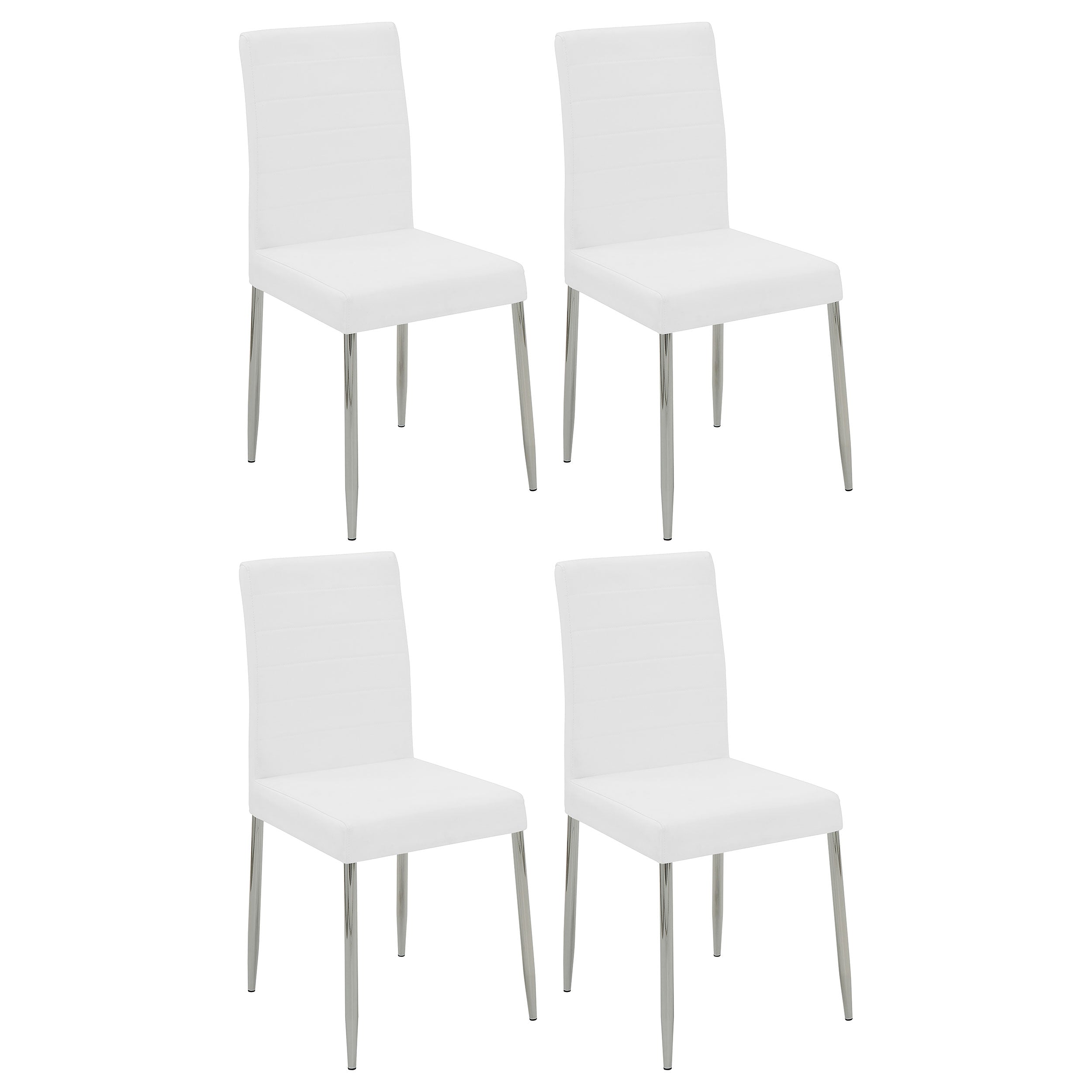 Maston Upholstered Dining Chairs Black (Set of 4)