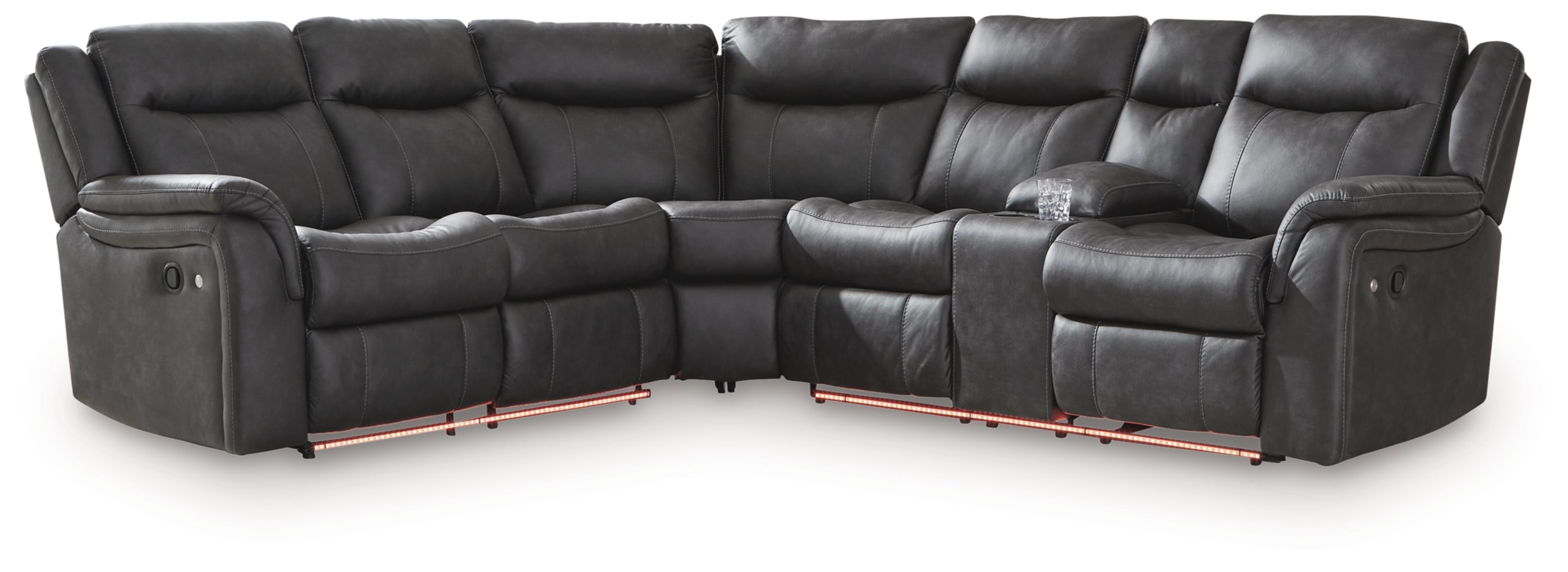 Perarrygin 2-Piece Reclining Sectional