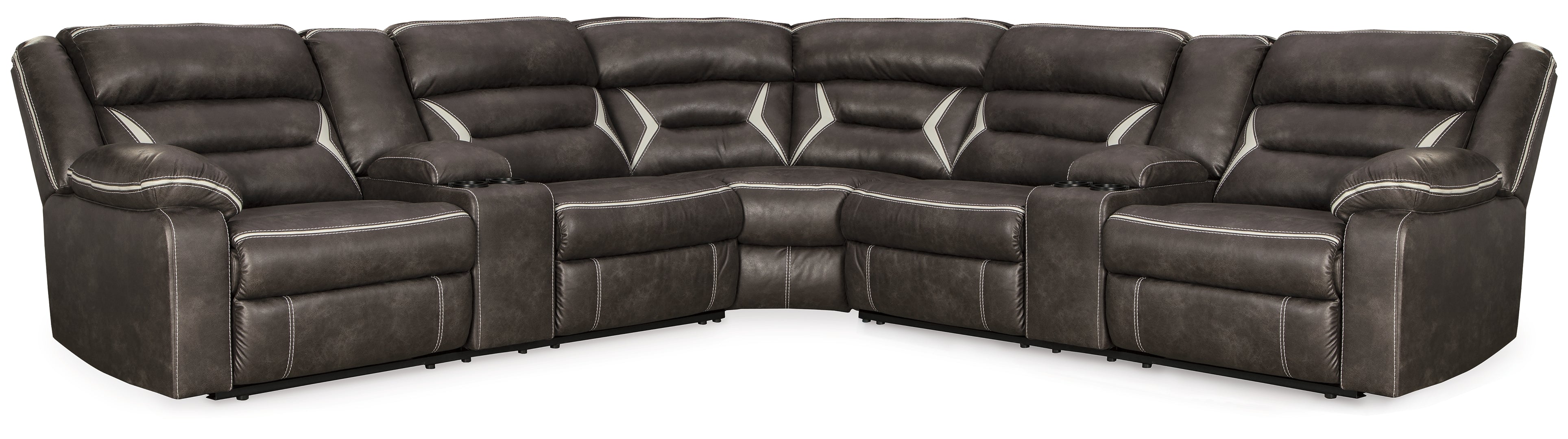 Kincord 2-Piece Sectional with Recliner