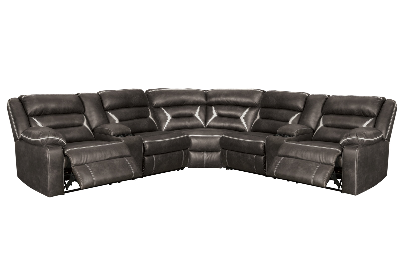 Kincord 2-Piece Sectional with Recliner