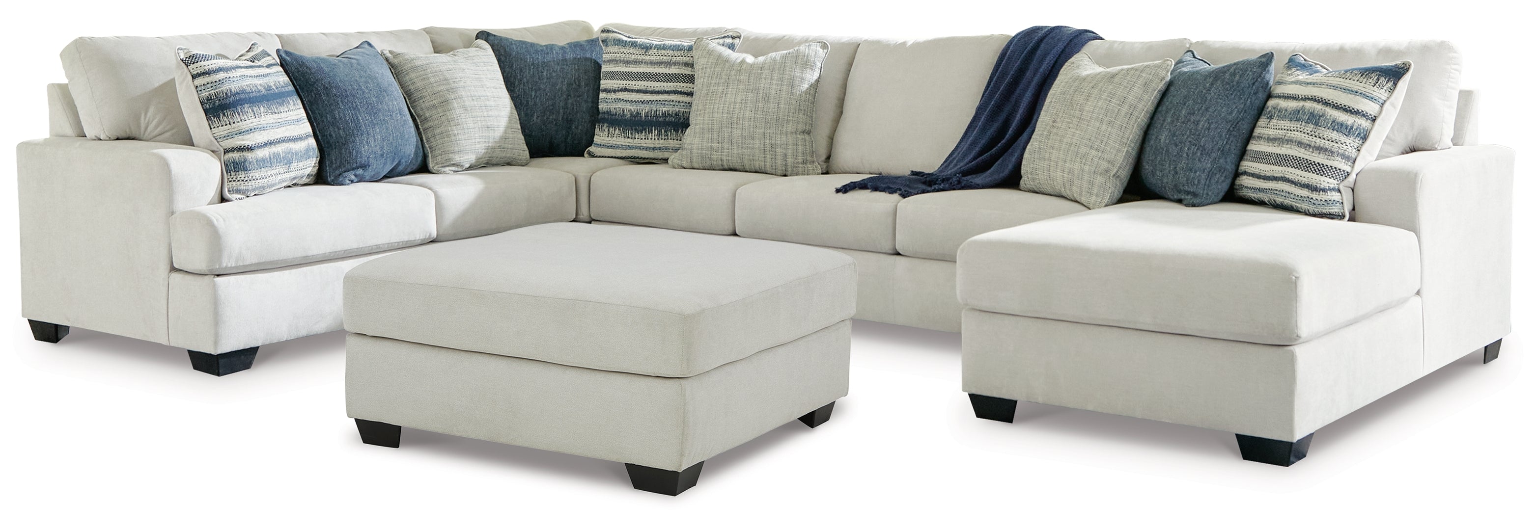 Lowder 5-Piece Sectional with Chaise