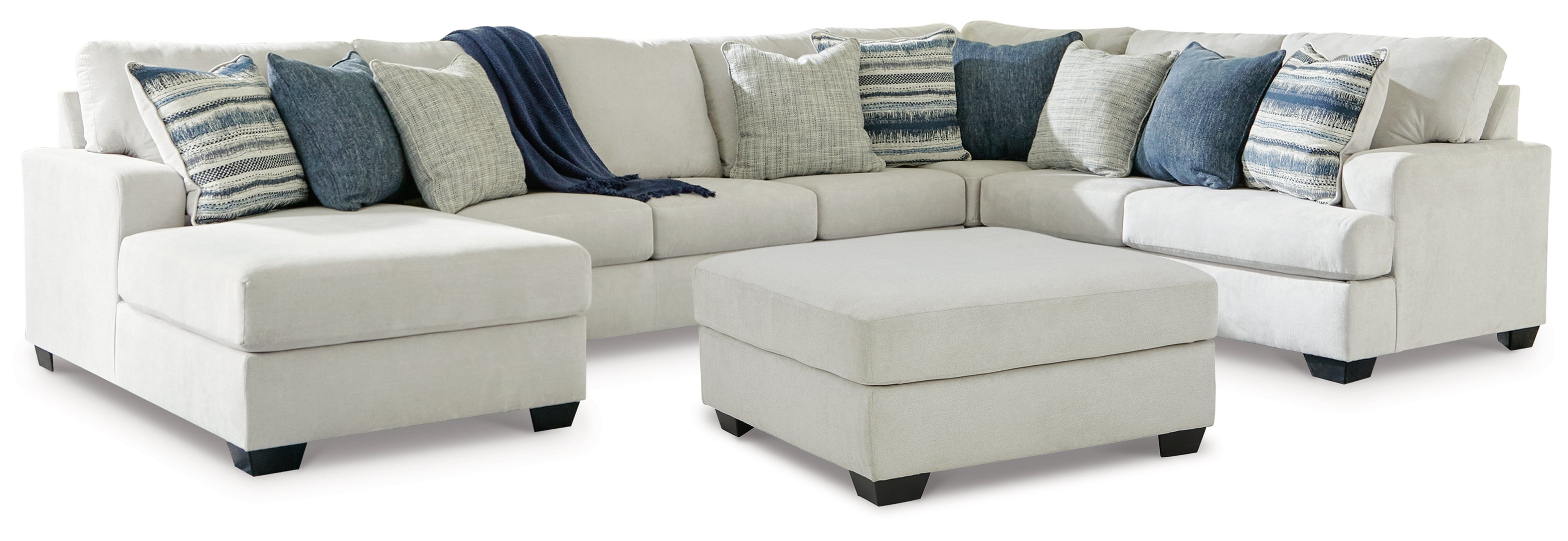 Lowder 5-Piece Sectional with Chaise