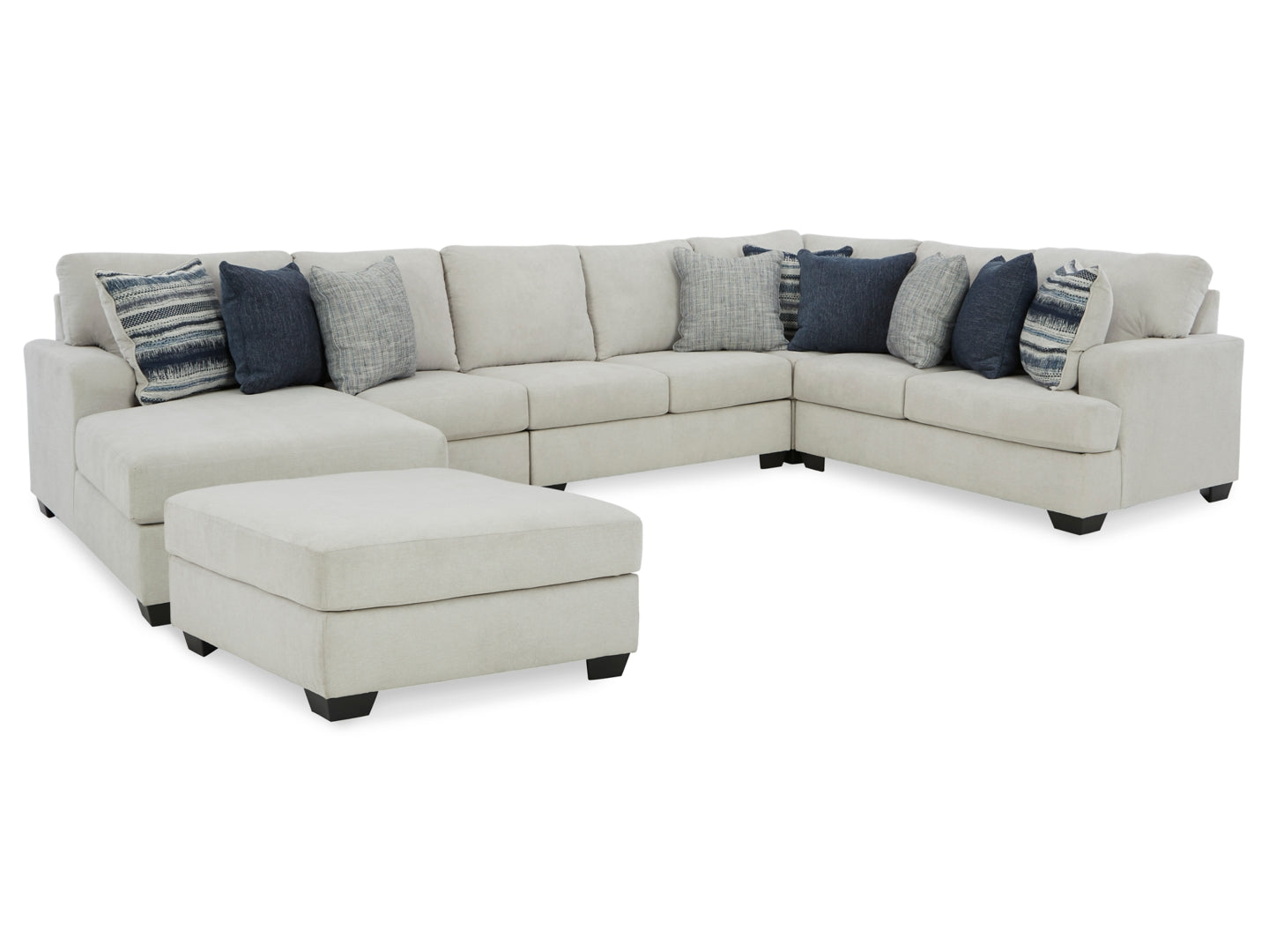 Lowder 5-Piece Sectional with Chaise