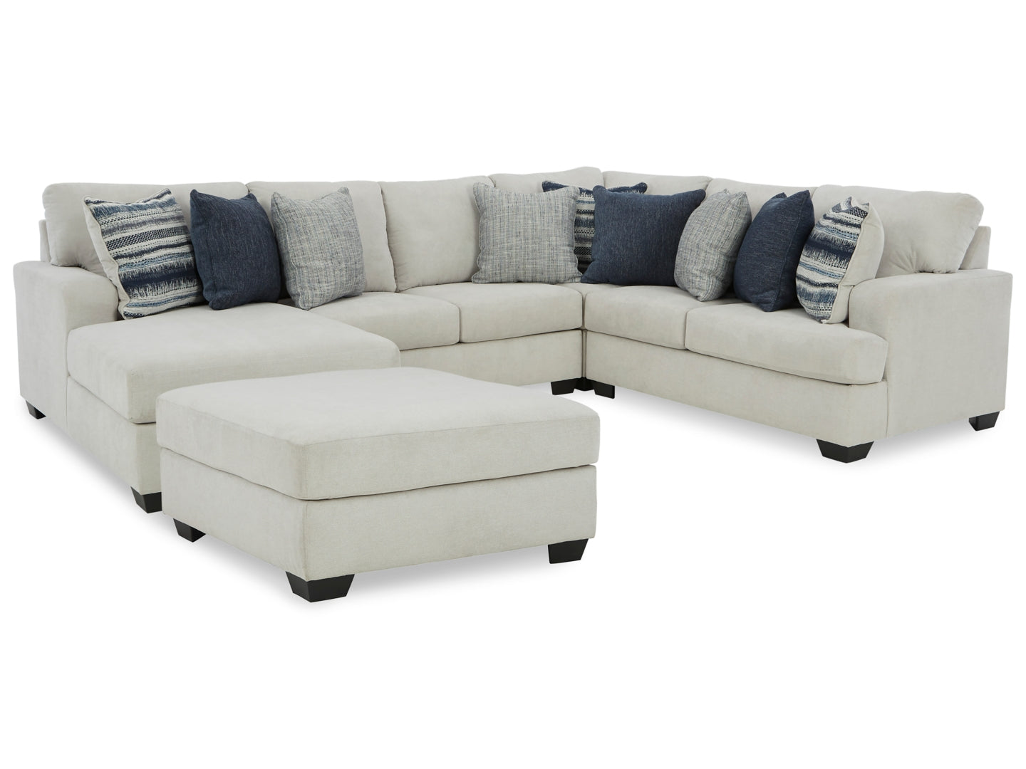 Lowder 5-Piece Sectional with Chaise