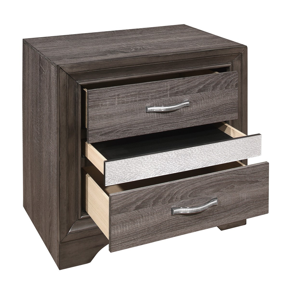 Luster Grey Nightstand