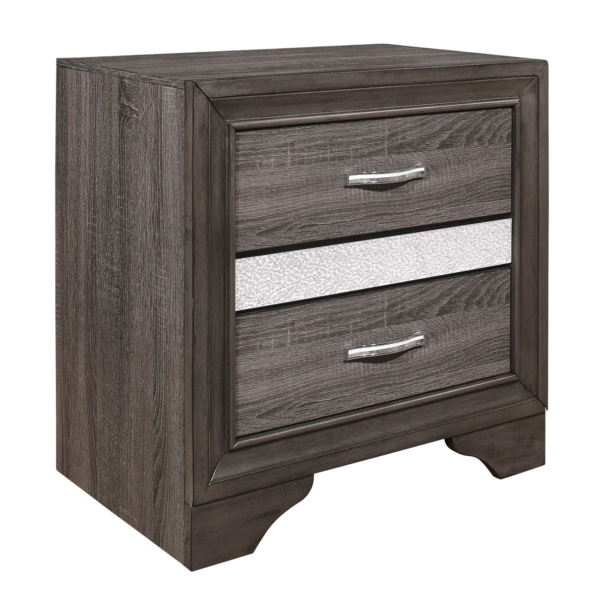 Luster Grey Nightstand