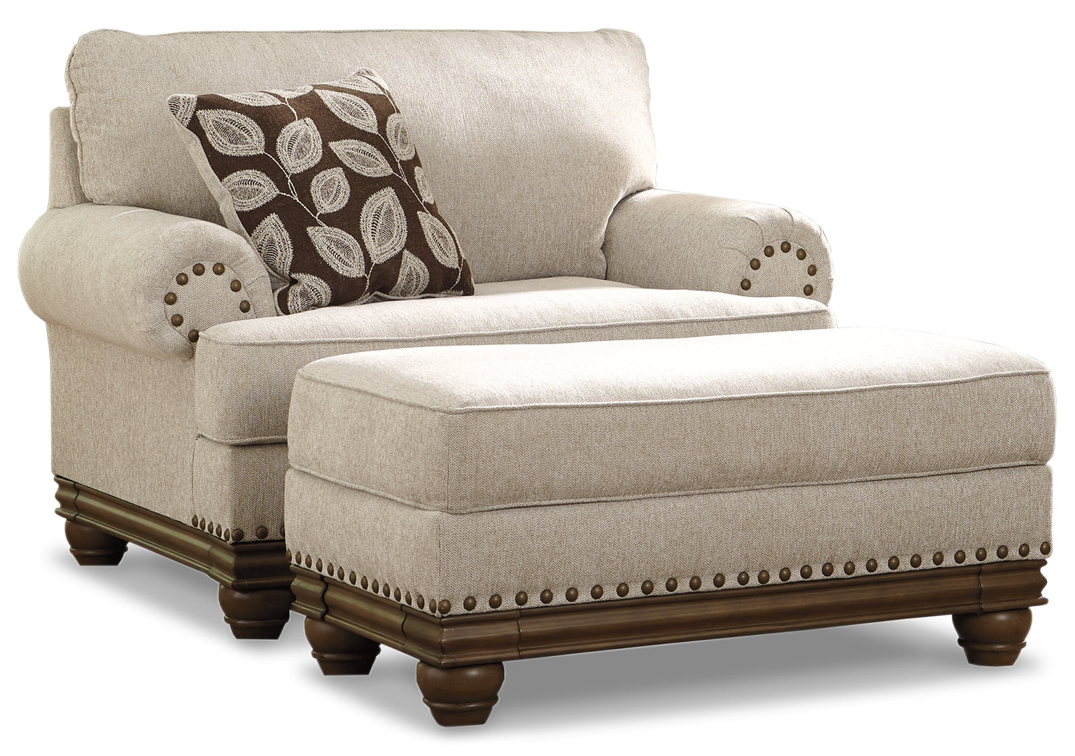 Harleson Chair and Ottoman