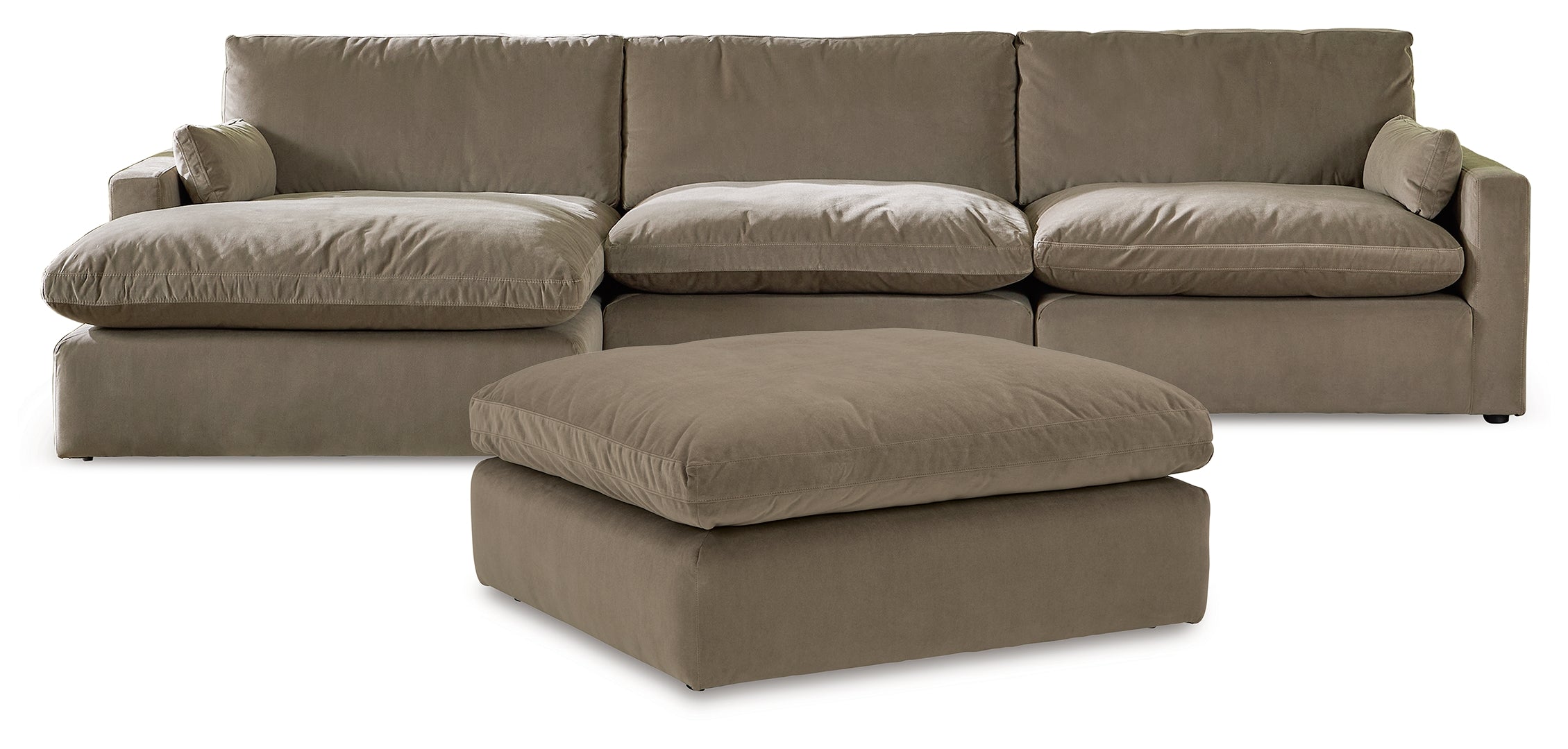 Sophie 3-Piece Sectional with Ottoman