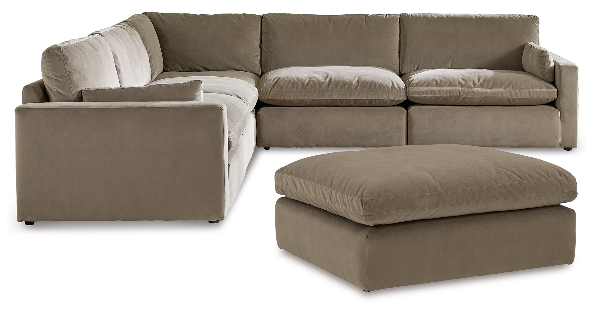 Sophie 3-Piece Sectional with Ottoman