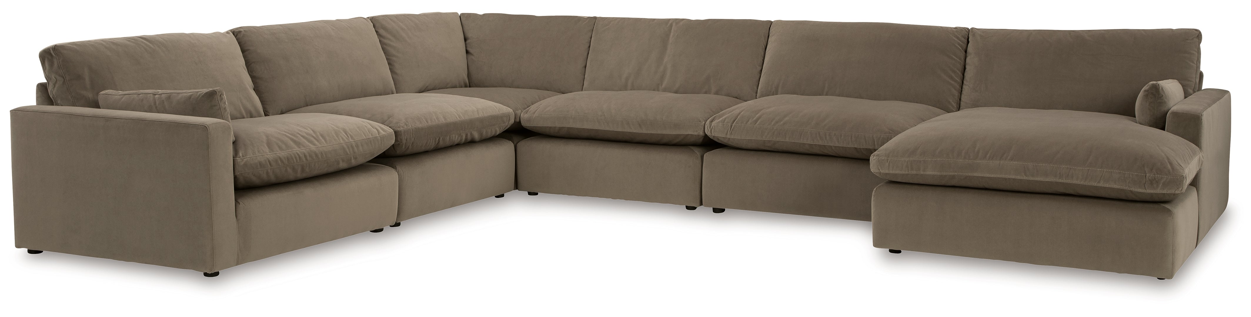 Sophie 3-Piece Sectional with Ottoman