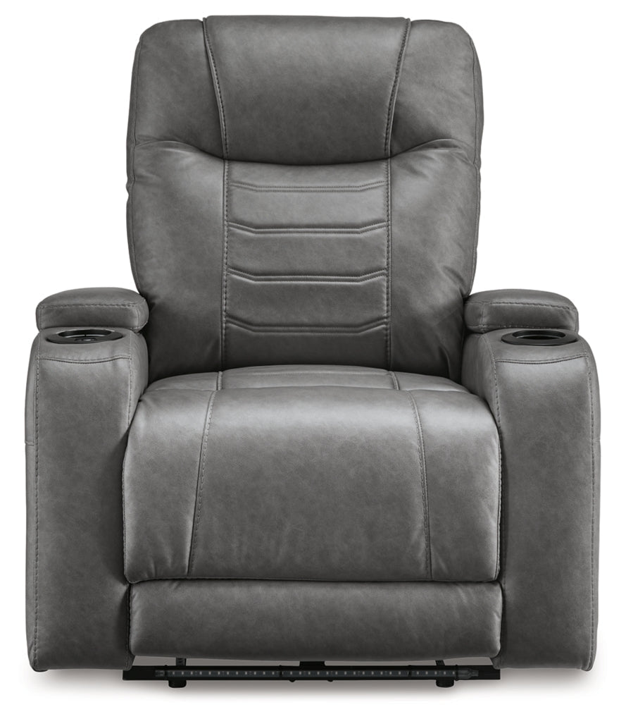 Schooner Rocks Power Recliner/Adjustable Headrest