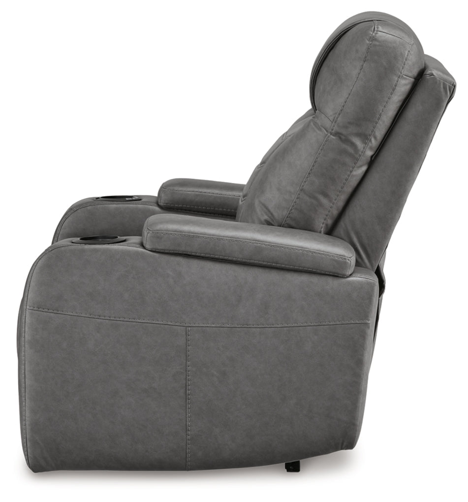 Schooner Rocks Power Recliner/Adjustable Headrest
