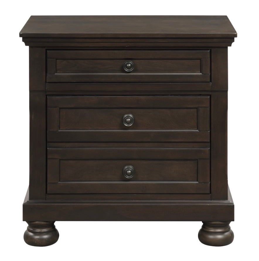 Begonia Night Stand with Hidden Drawer