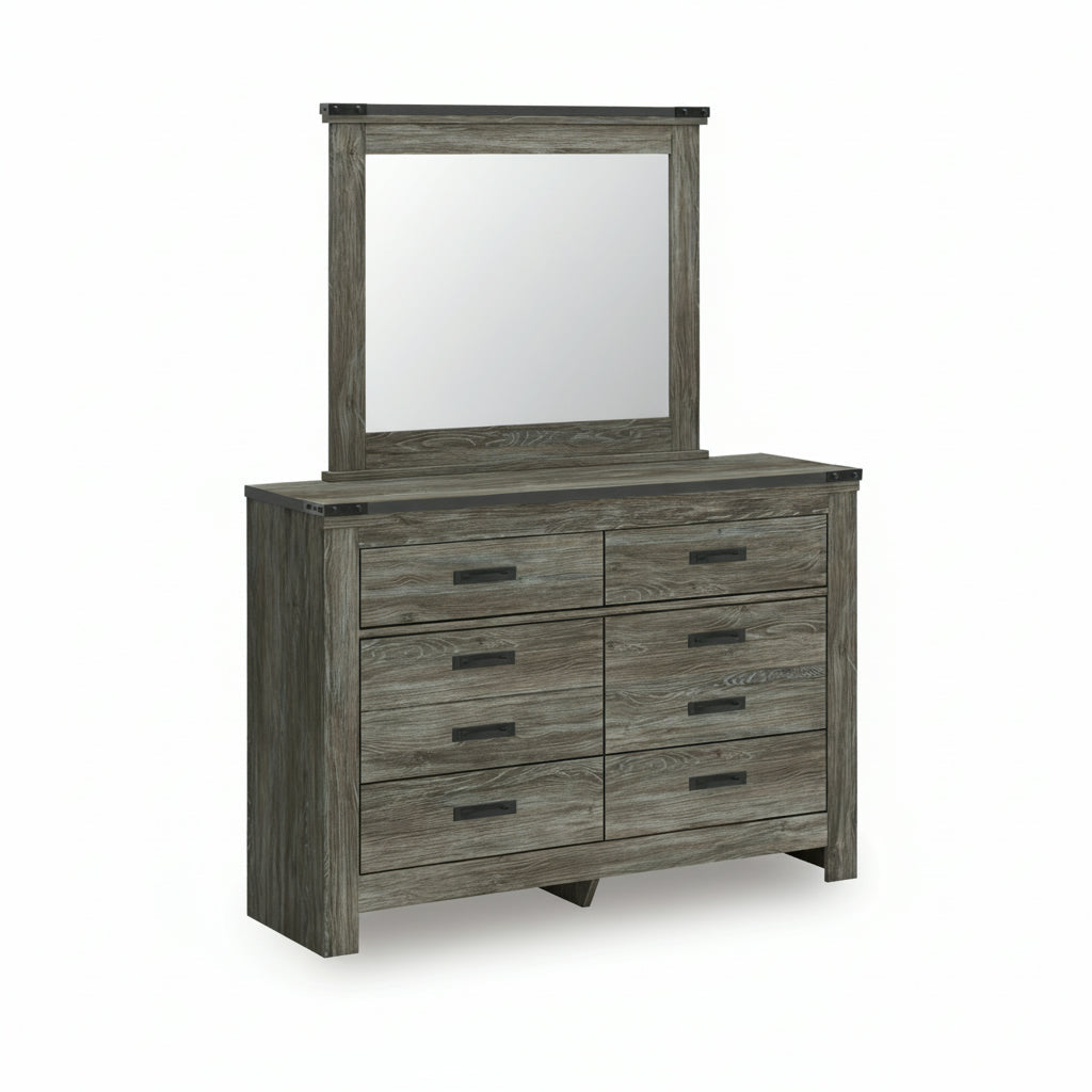 Frandern Dresser and Mirror