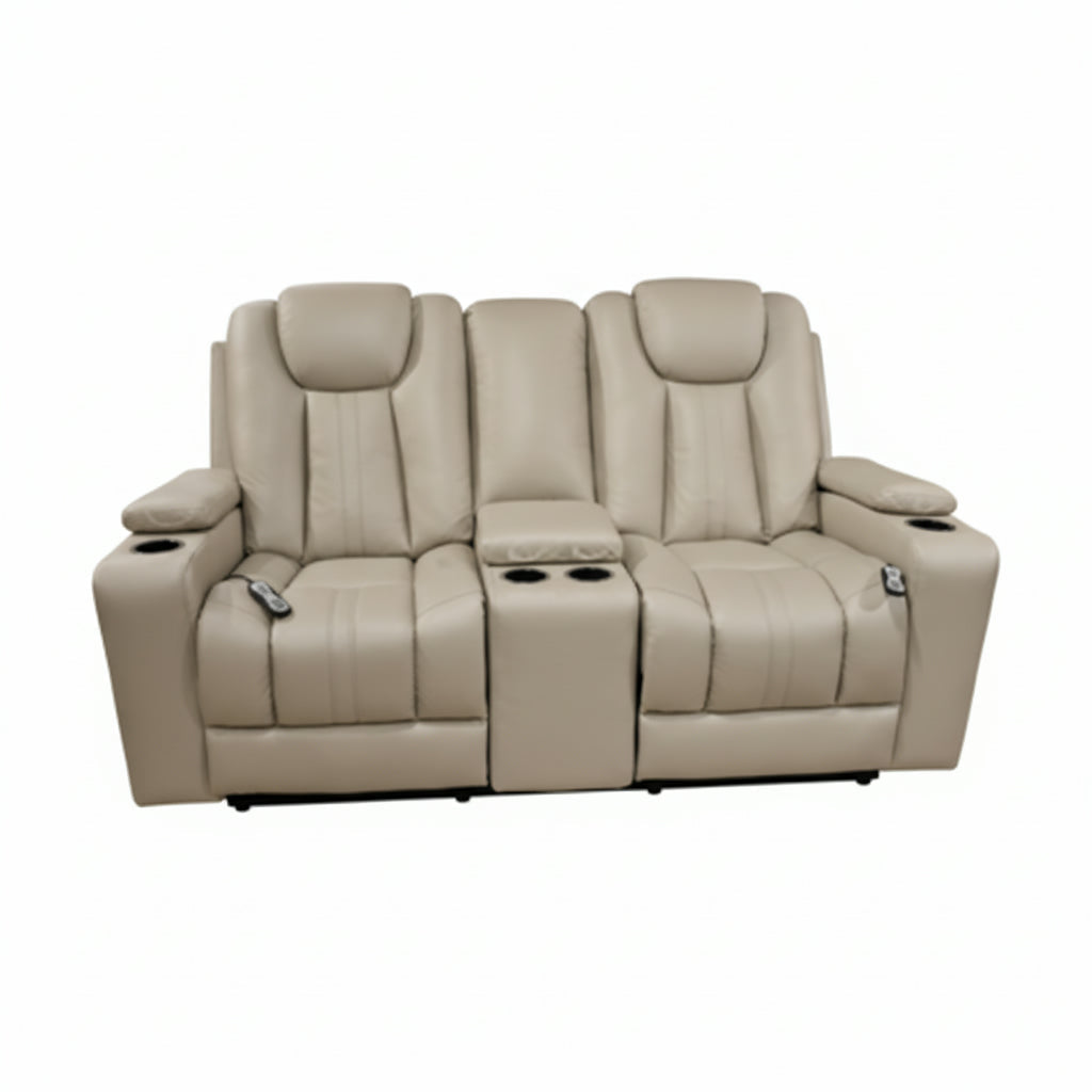 Next Move Glider Reclining Loveseat w/Console