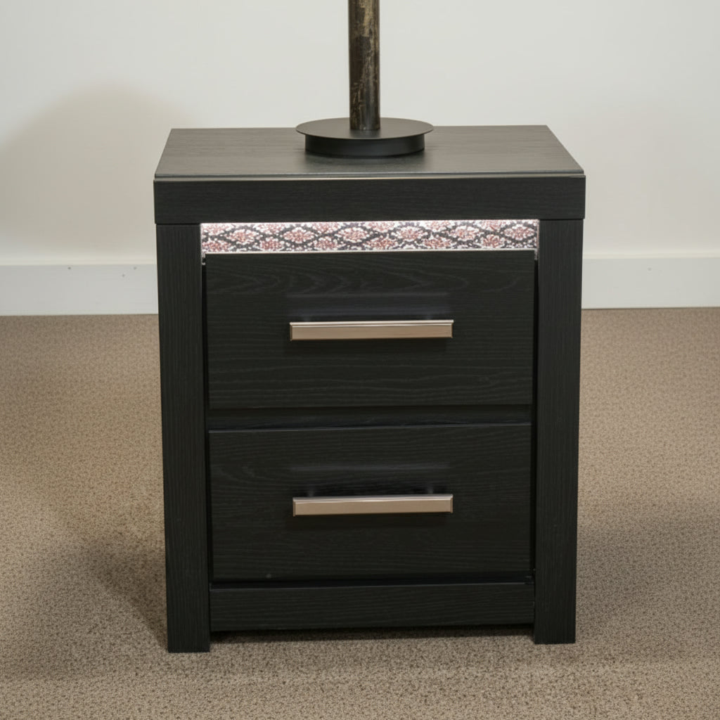 Shoralli Two Drawer Night Stand