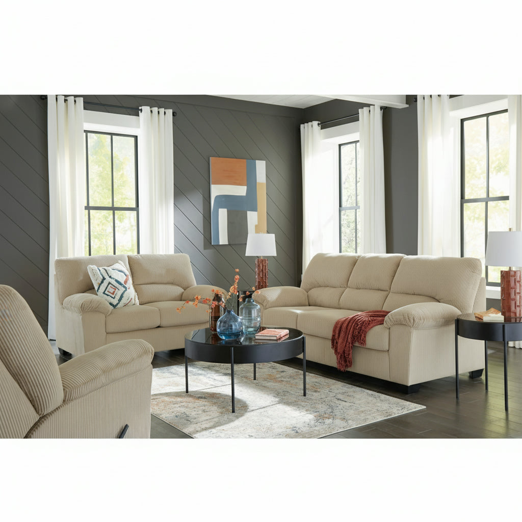 SimpleJoy Oversized Accent Ottoman