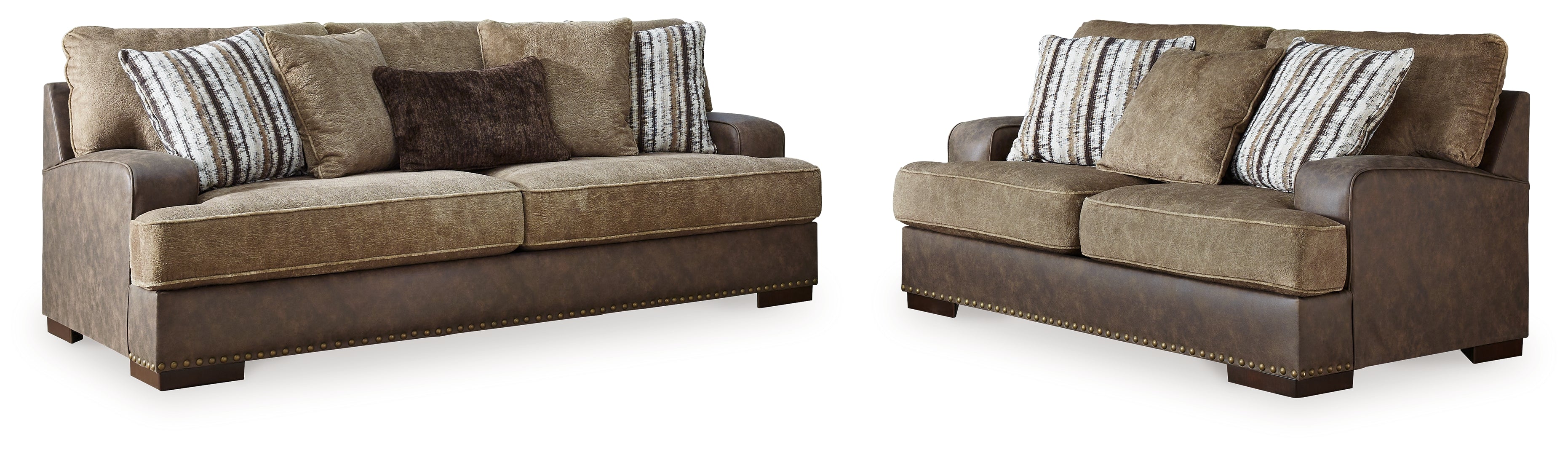 Alesbury Sofa, Loveseat, Chair and Ottoman