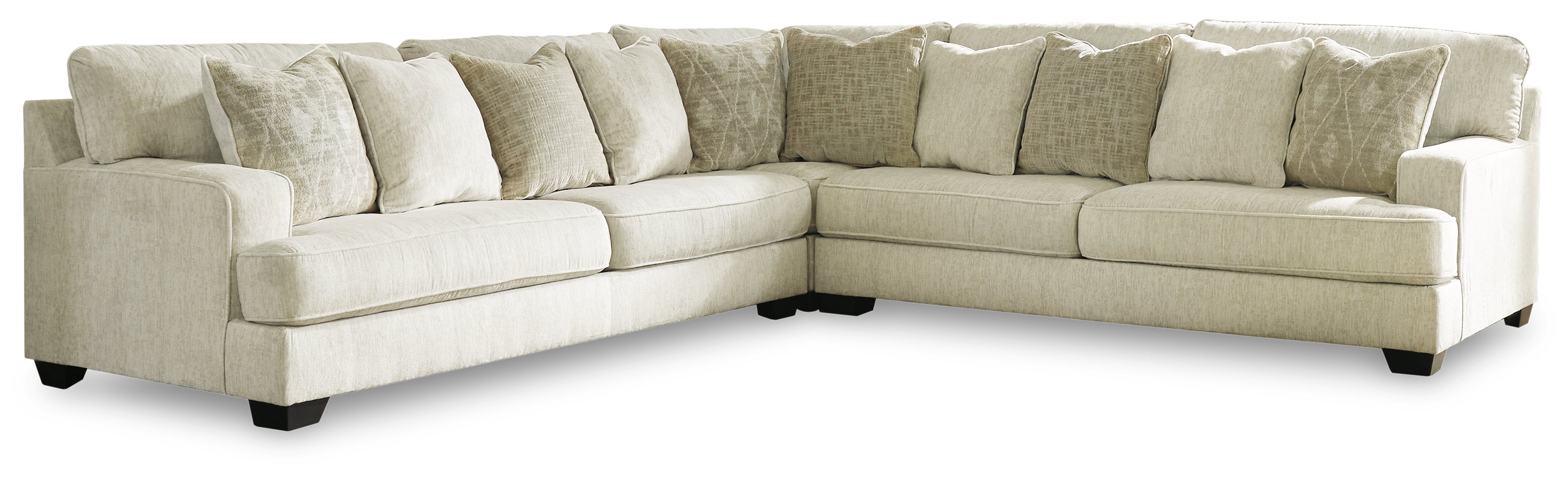 Rawcliffe 4-Piece Sectional with Ottoman