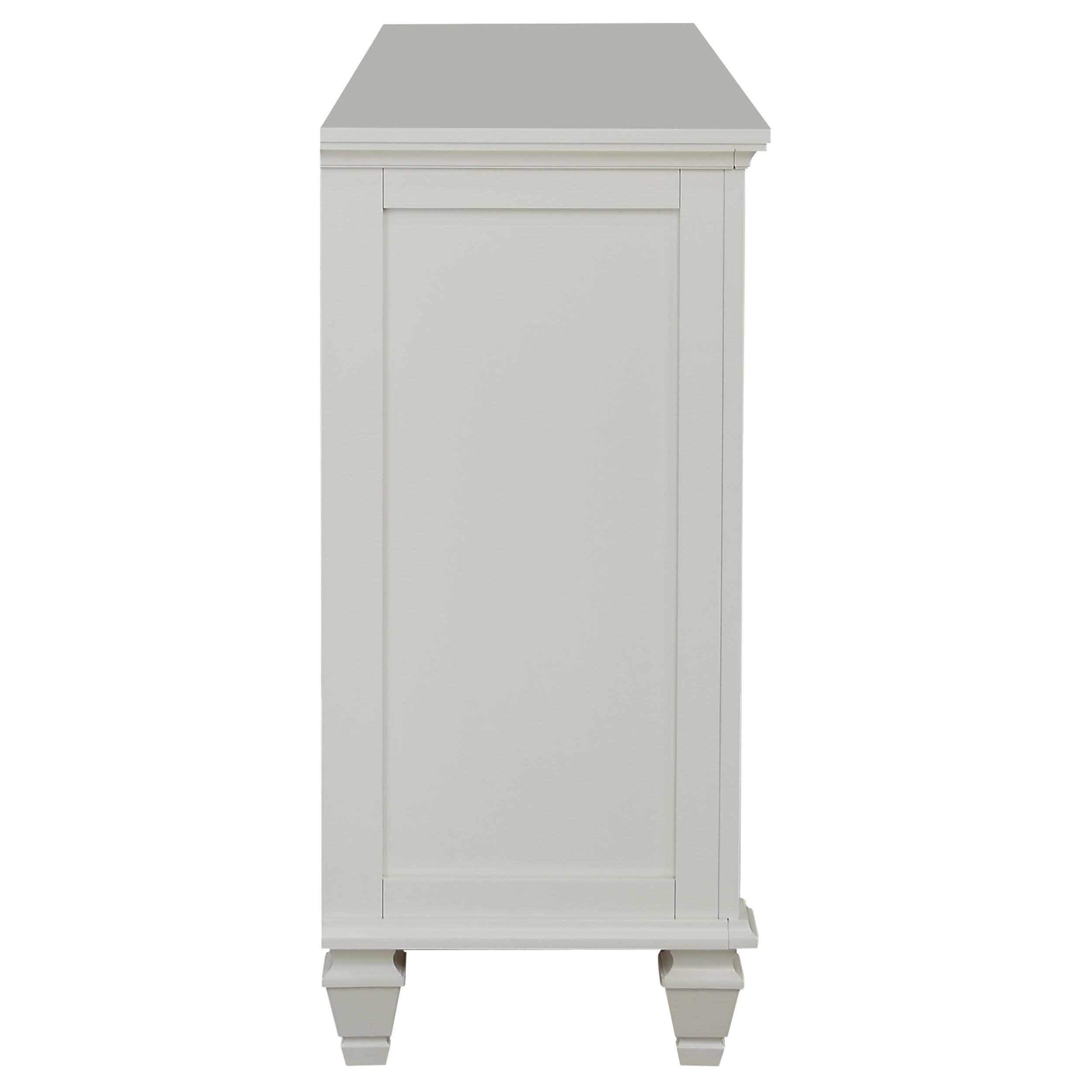 Sandy Beach 11-drawer Rectangular Dresser Cream White