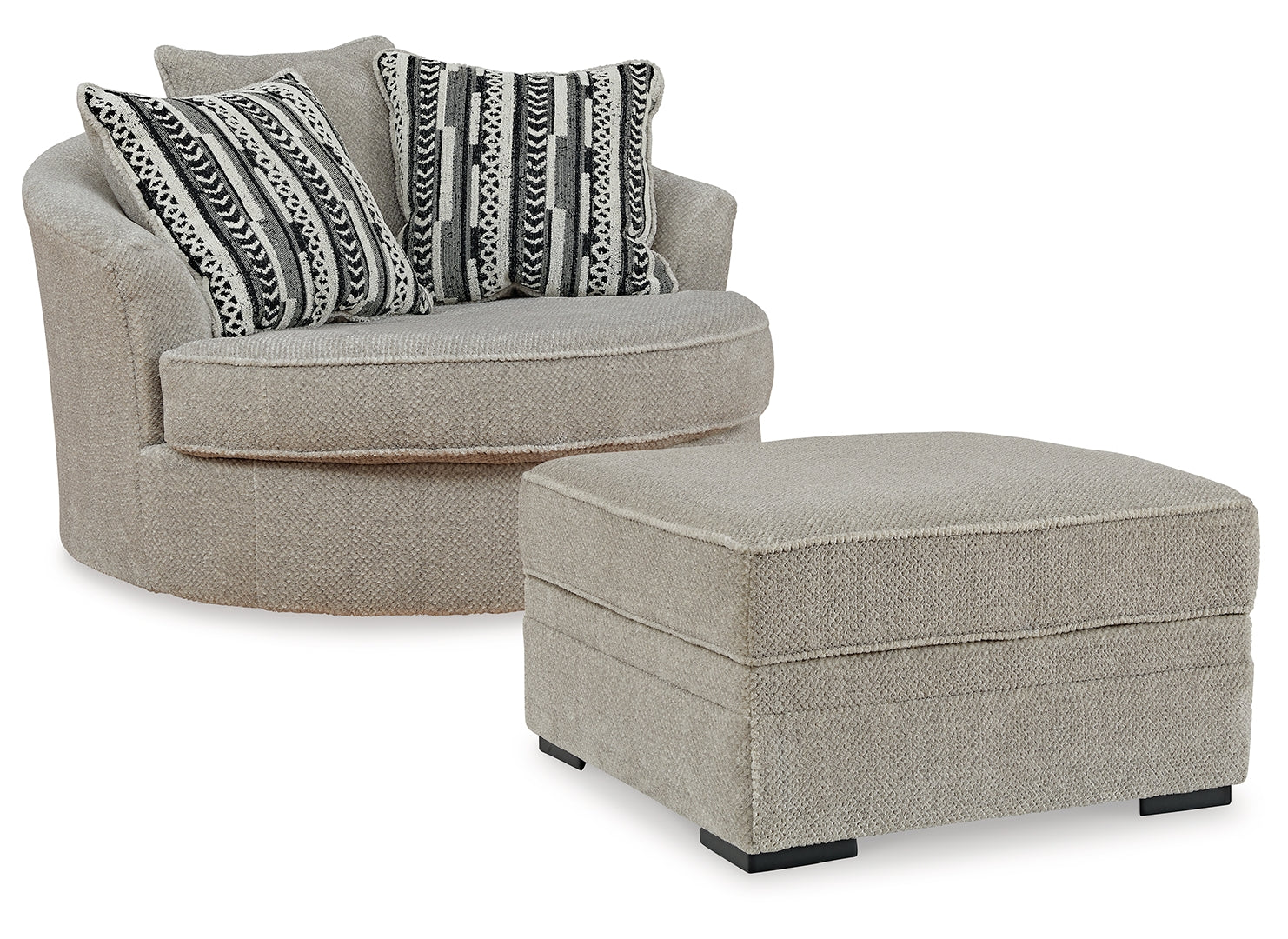 Calnita Chair and Ottoman