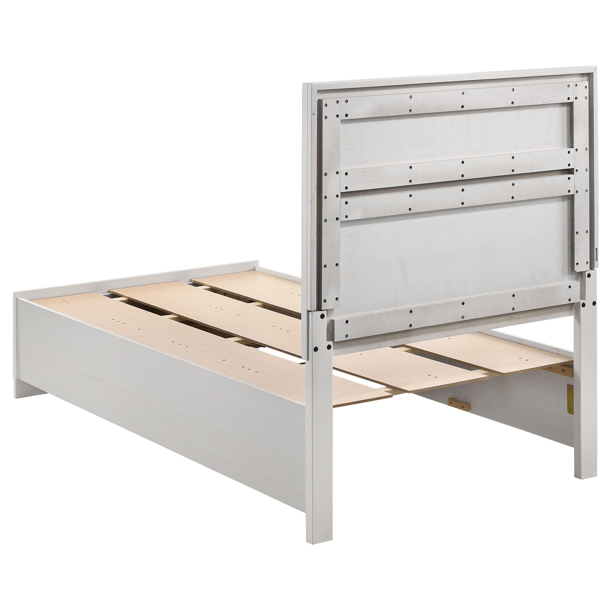 Miranda  2-drawer Storage Bed White