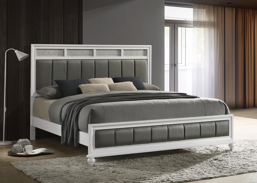Barzini Wood Panel Bed