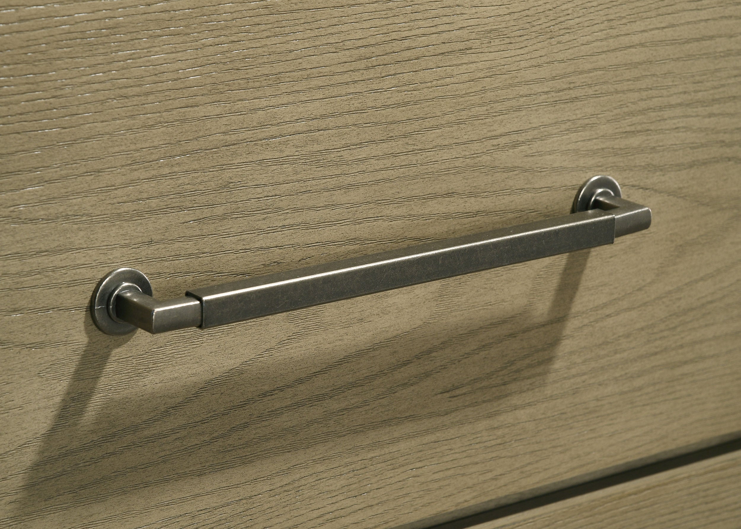 Hazlewood 6-drawer Bedroom Dresser with Mirror Vineyard Oak