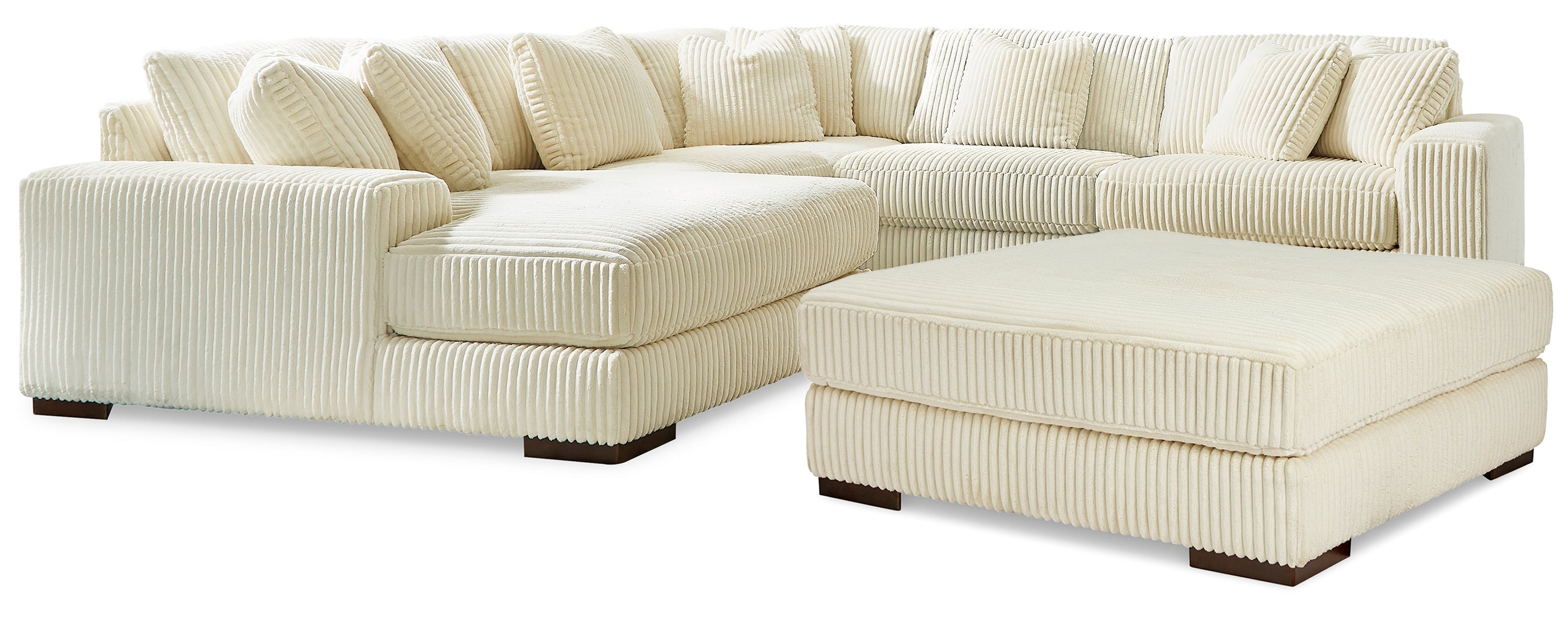 Lindyn 5-Piece Sectional with Ottoman