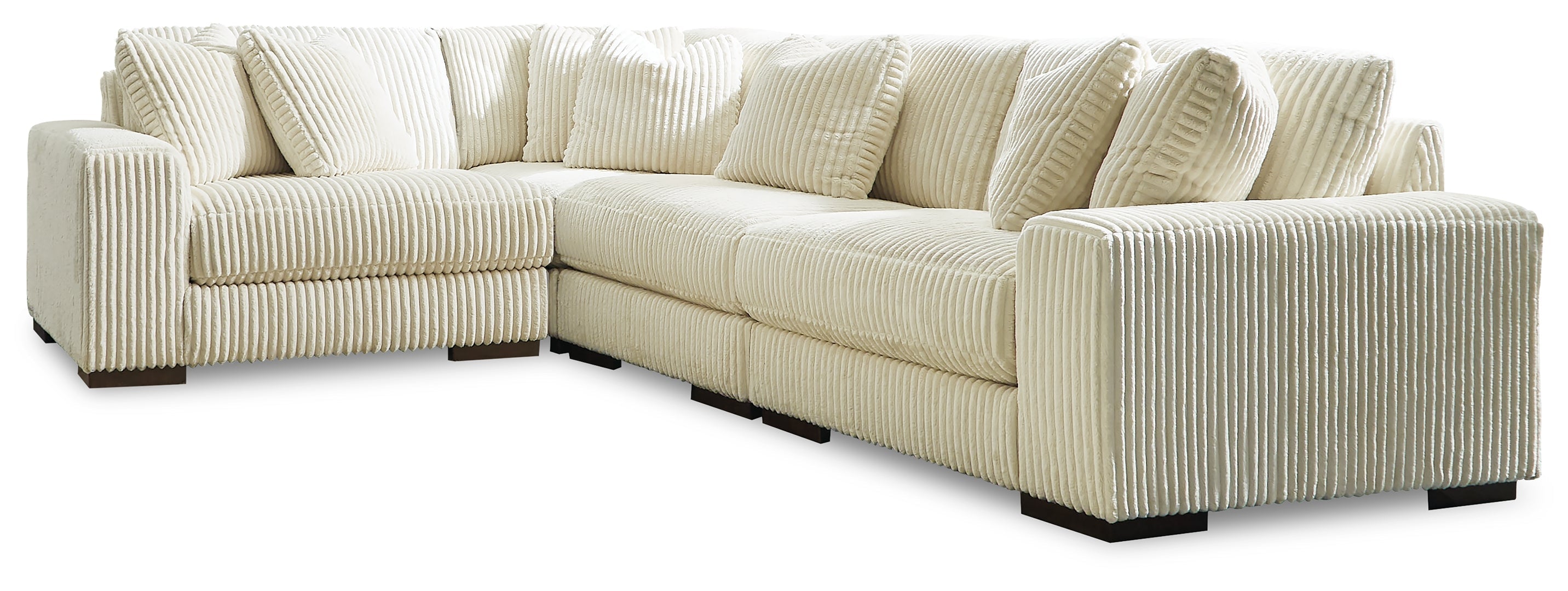 Lindyn 5-Piece Sectional with Ottoman