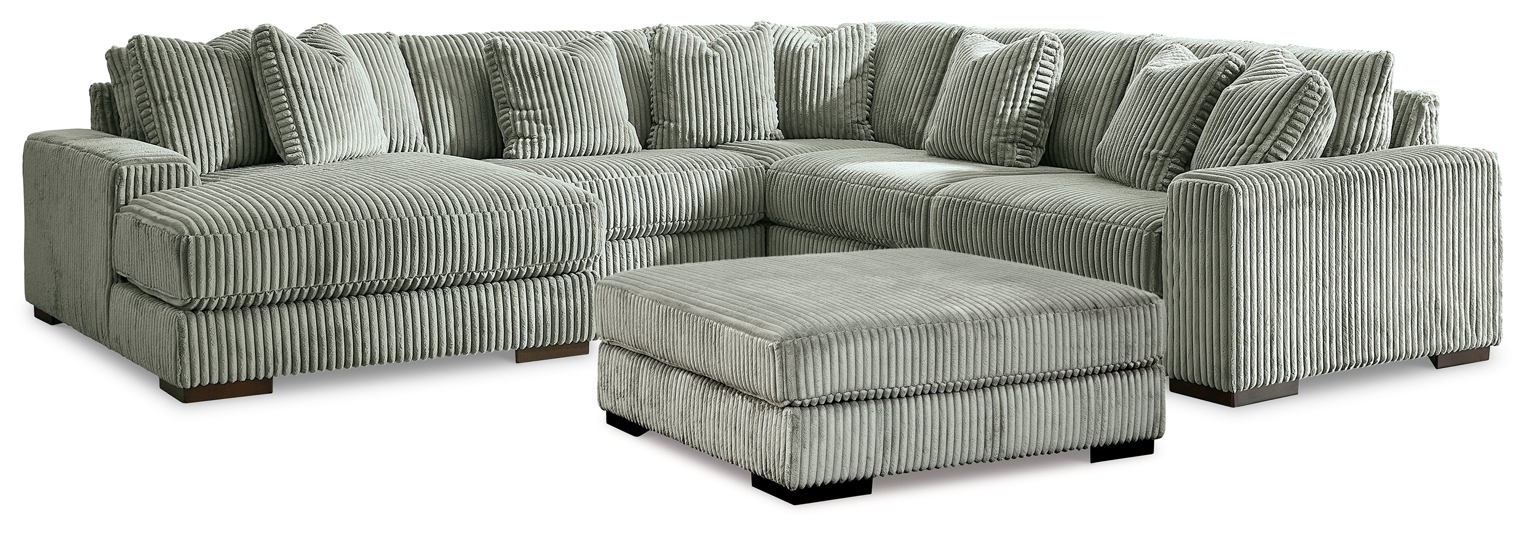 Lindyn 2-Piece Sectional with Ottoman