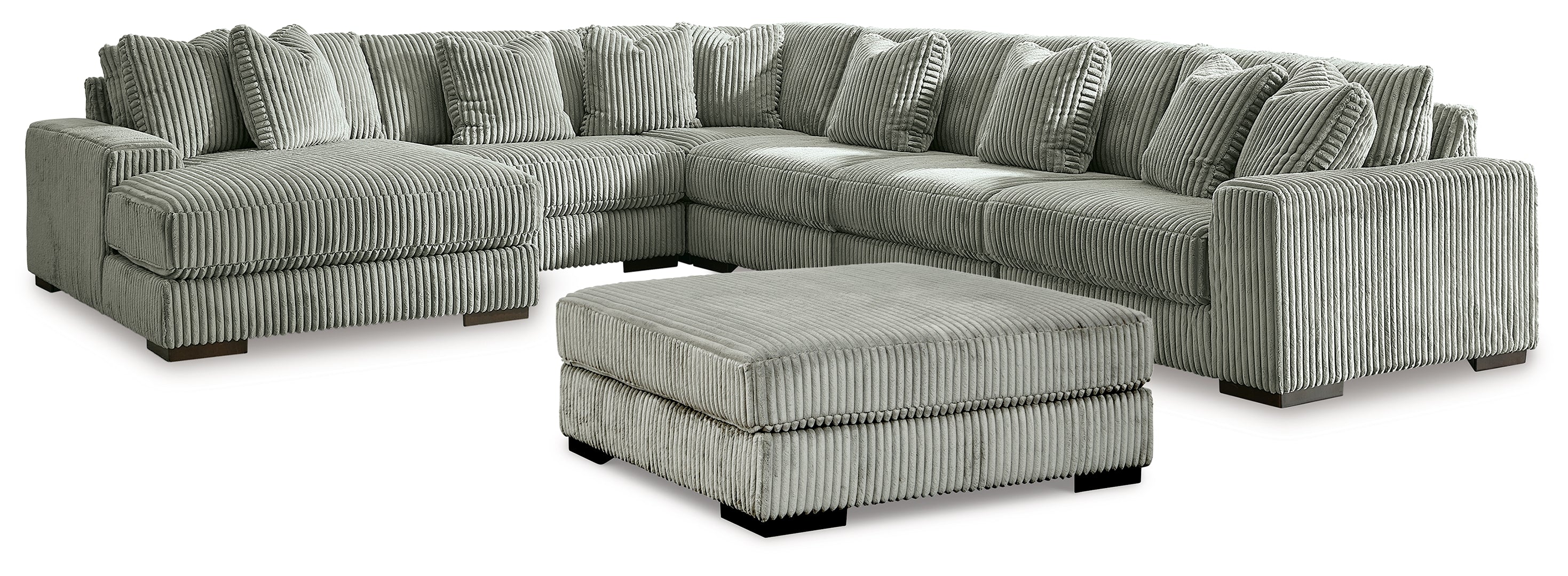 Lindyn 2-Piece Sectional with Ottoman