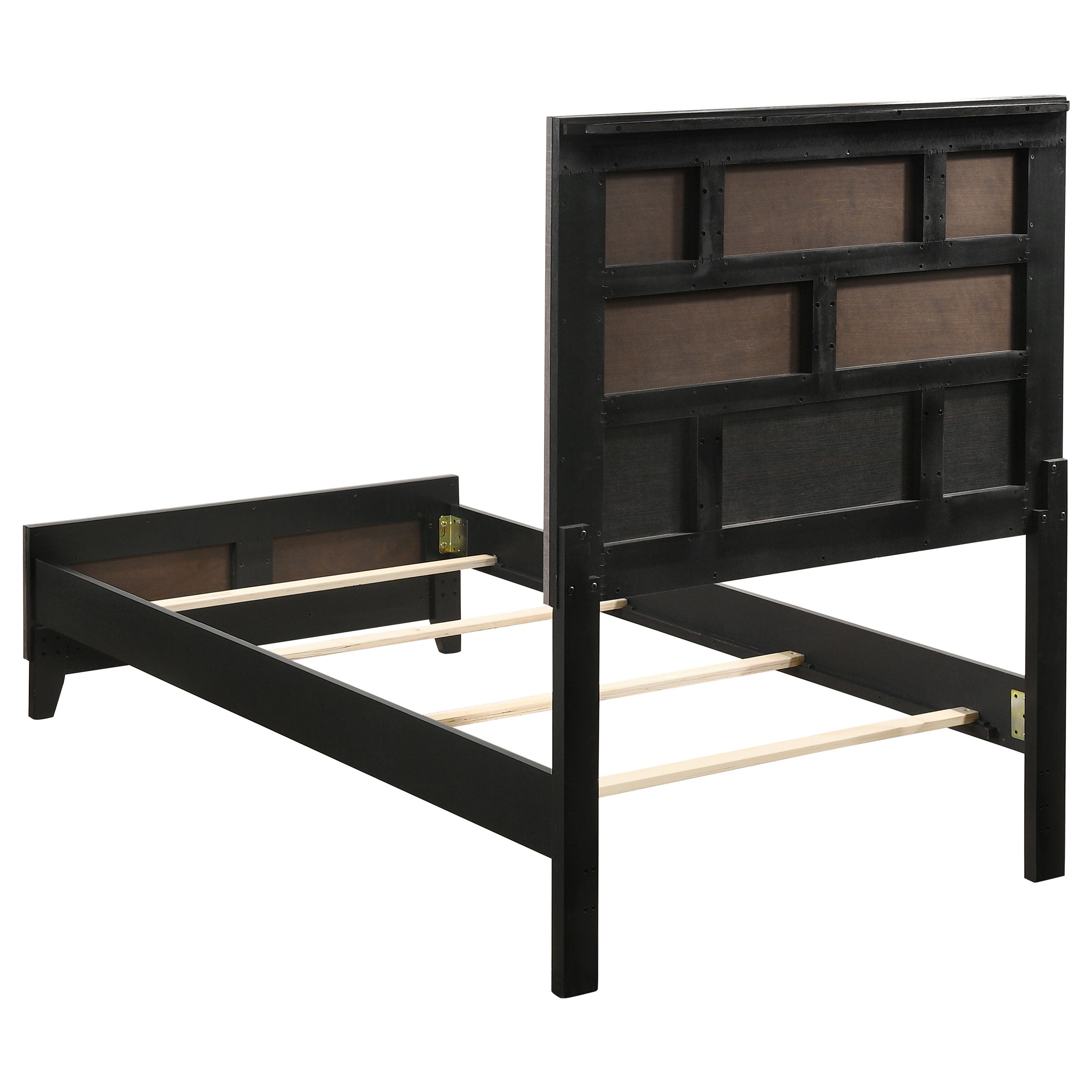 Watson  Bed Grey Oak and Black