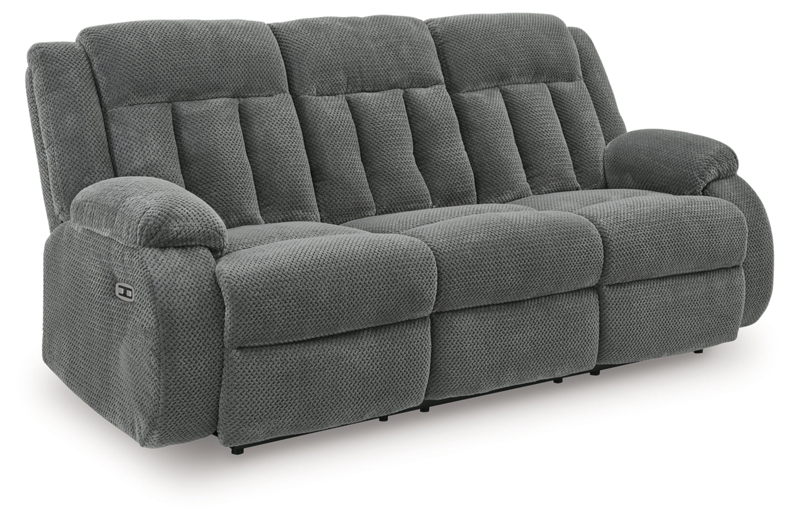Greely Bend Reclining Power Sofa w/Drop Down Table