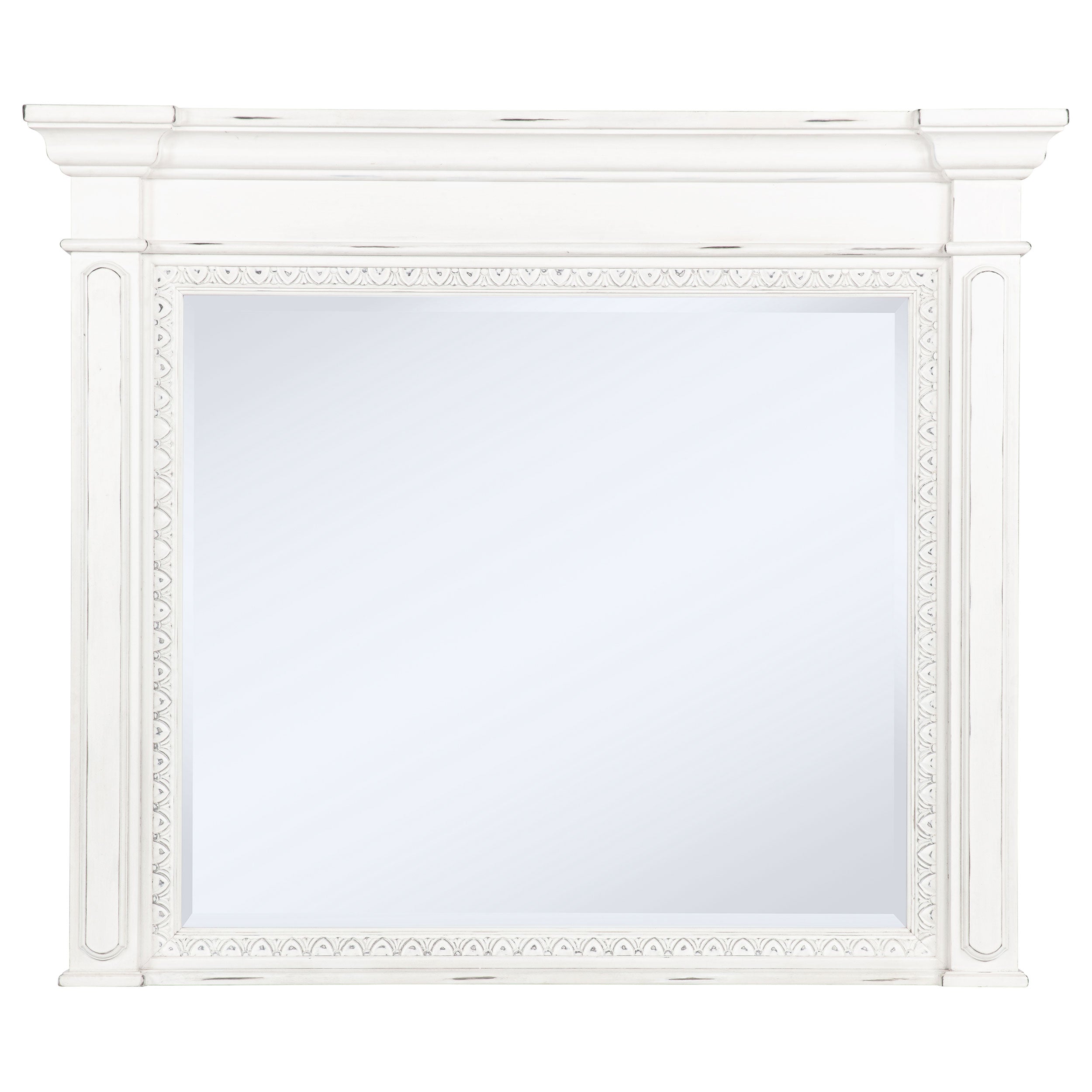 McKinney Dresser Mirror Vintage White