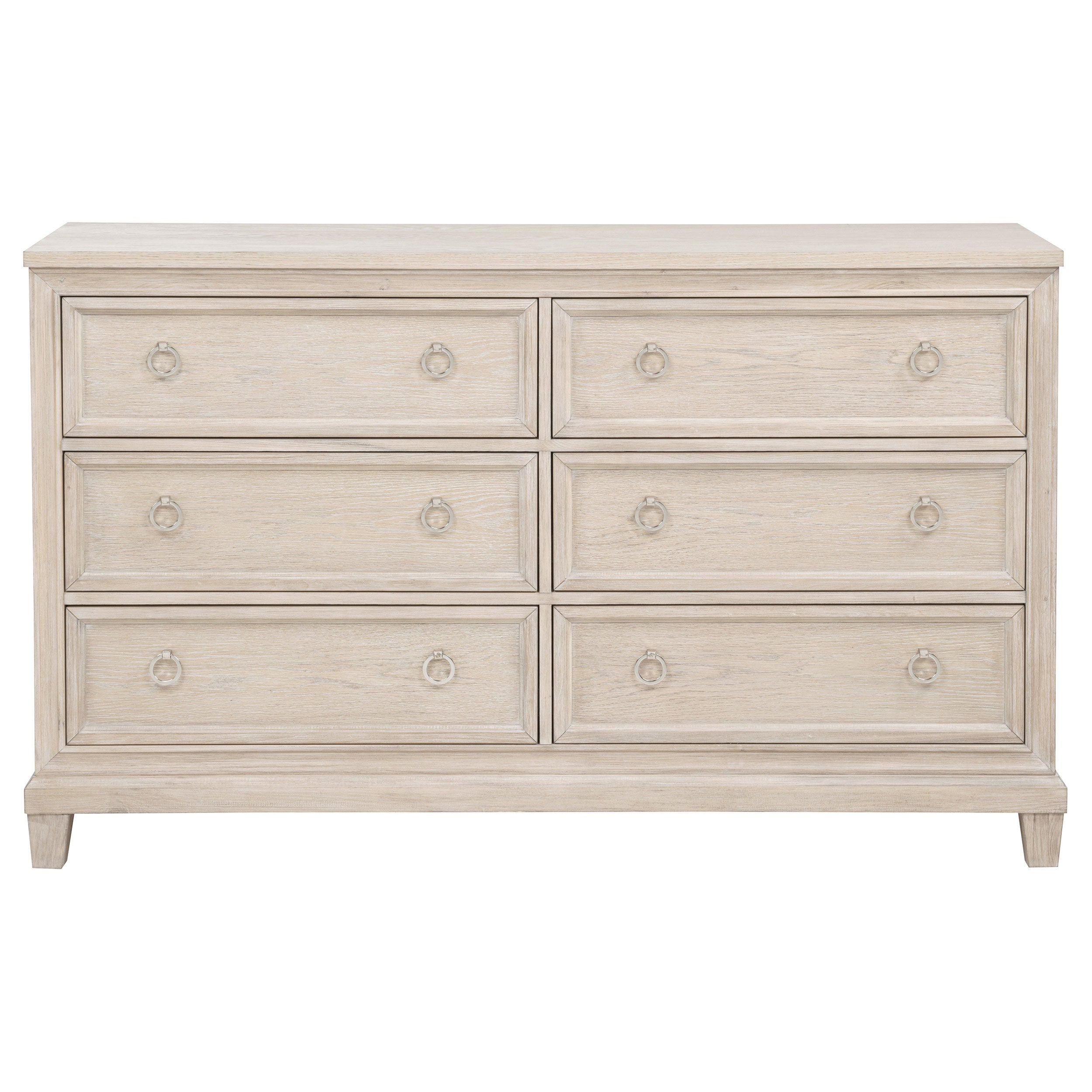 Pembroke 6-drawer Bedroom Dresser Cabinet Washed Oak