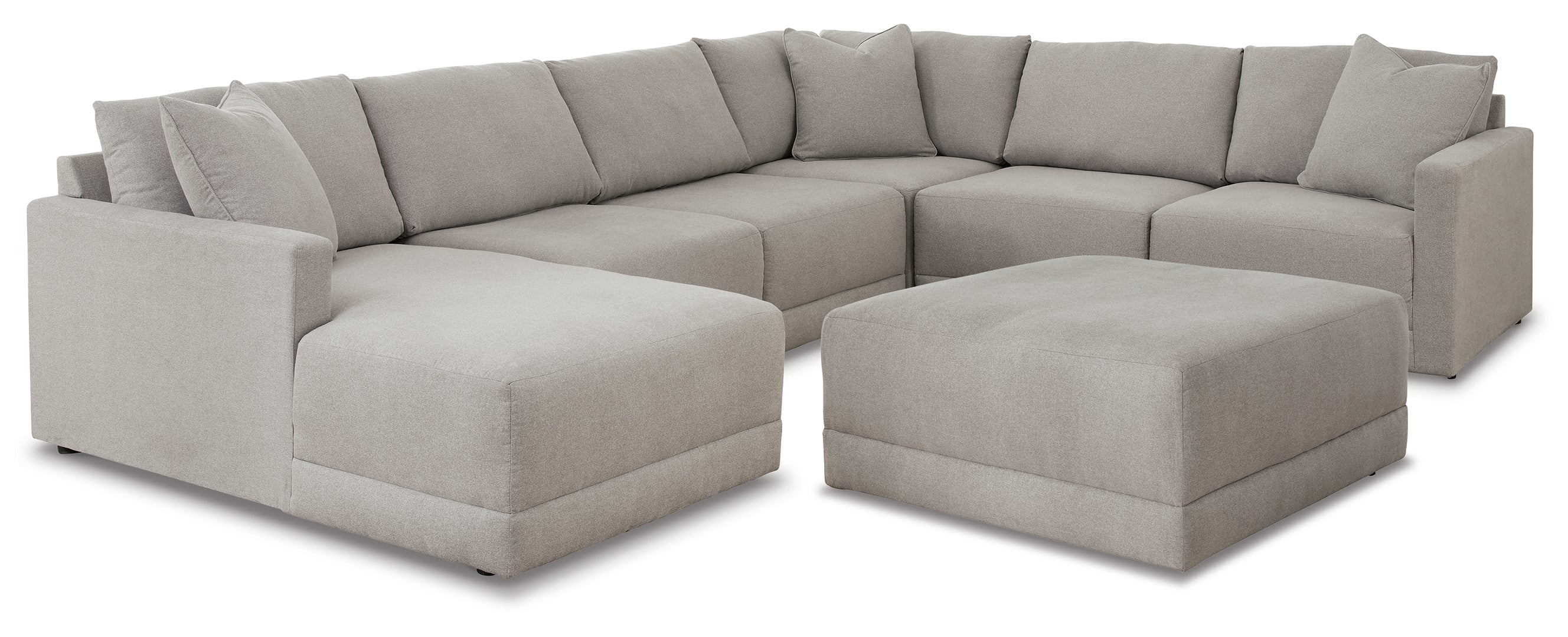 Katany 5-Piece Sectional with Ottoman