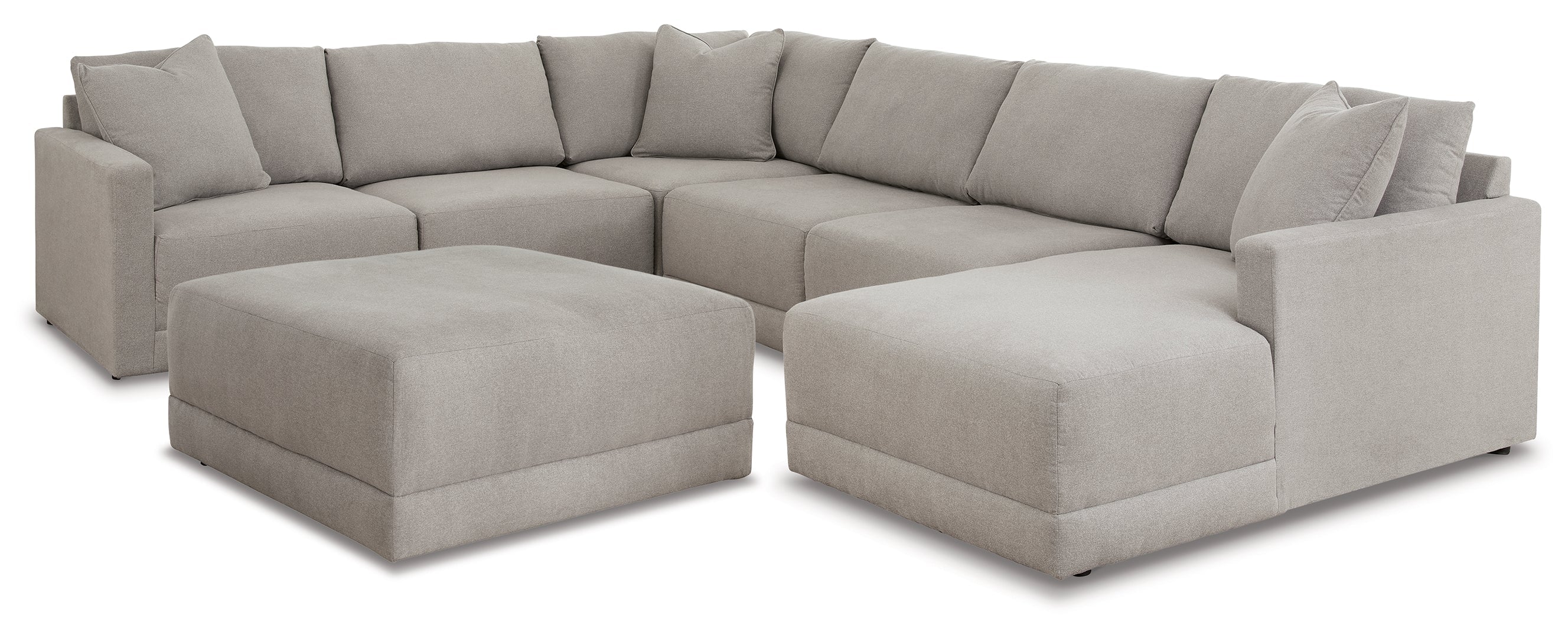 Katany 5-Piece Sectional with Ottoman